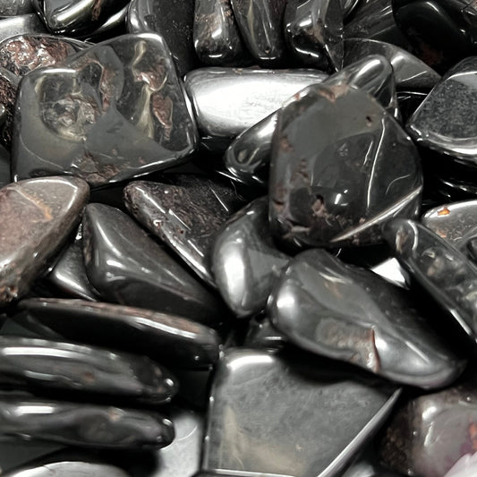 Hematite Tumble | Crystal Gridding | Pocket Crystals