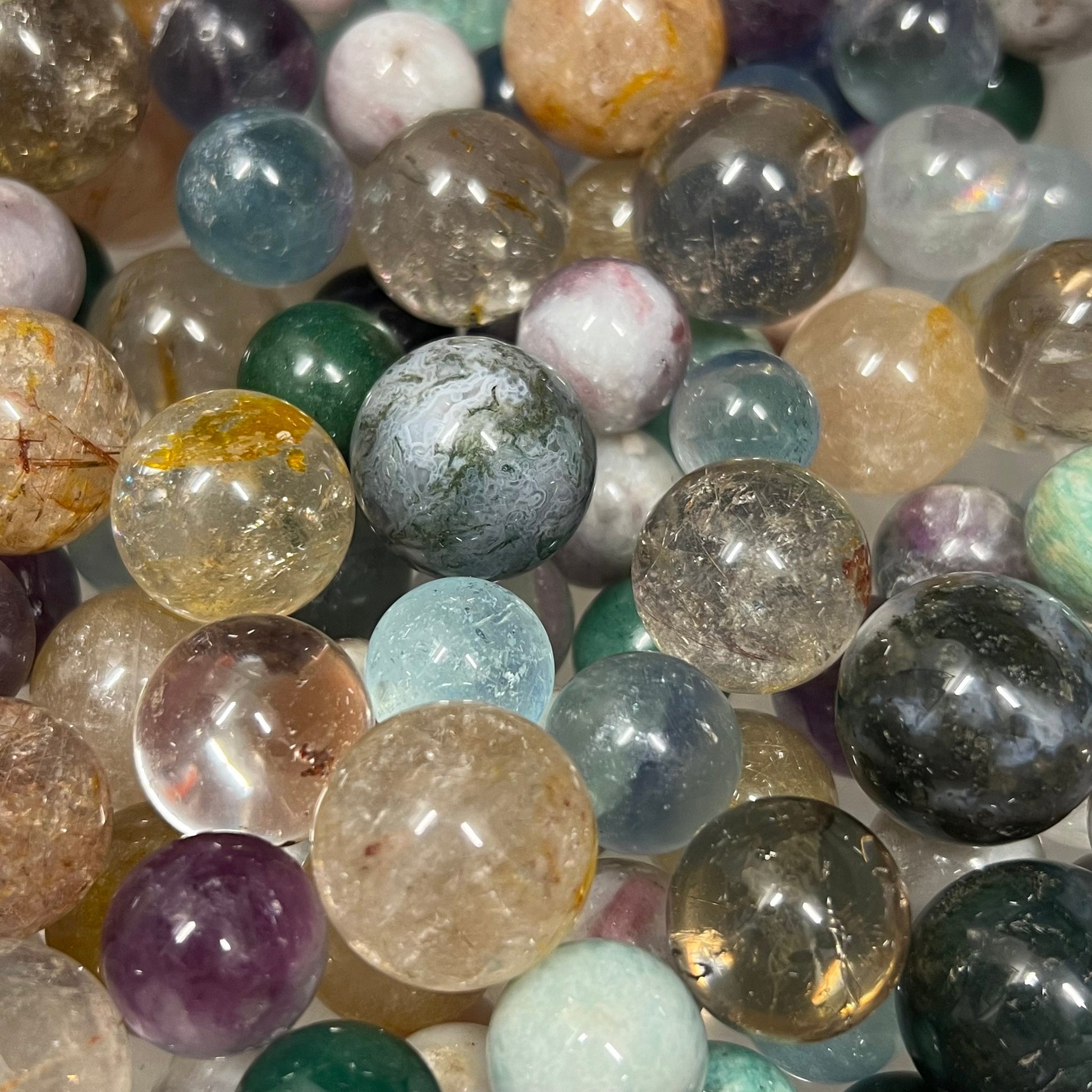 Crystal Mini Sphere CHOOSE YOUR MATERIAL