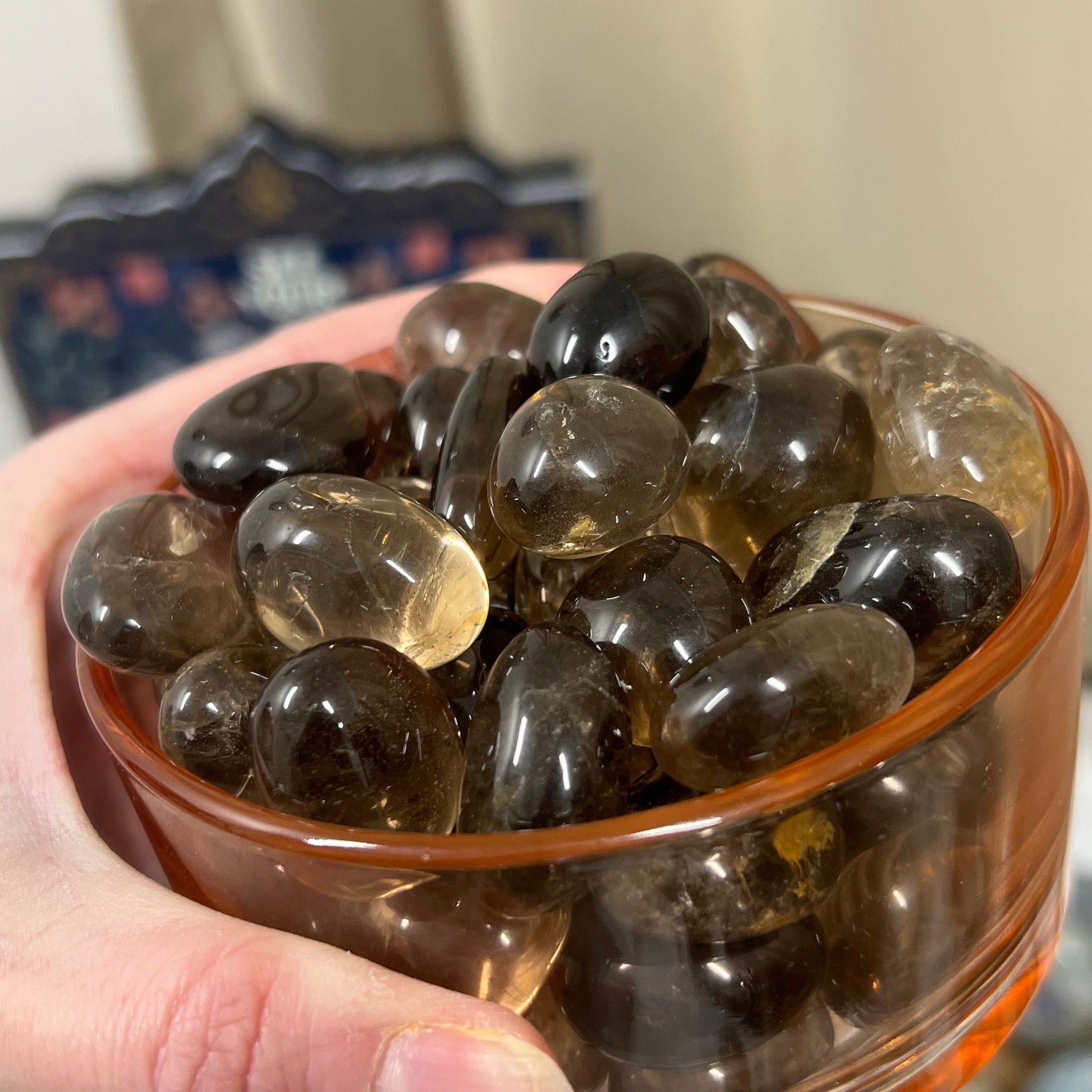 High Quality Smoky Quartz Tumble | Crystal Tumbles