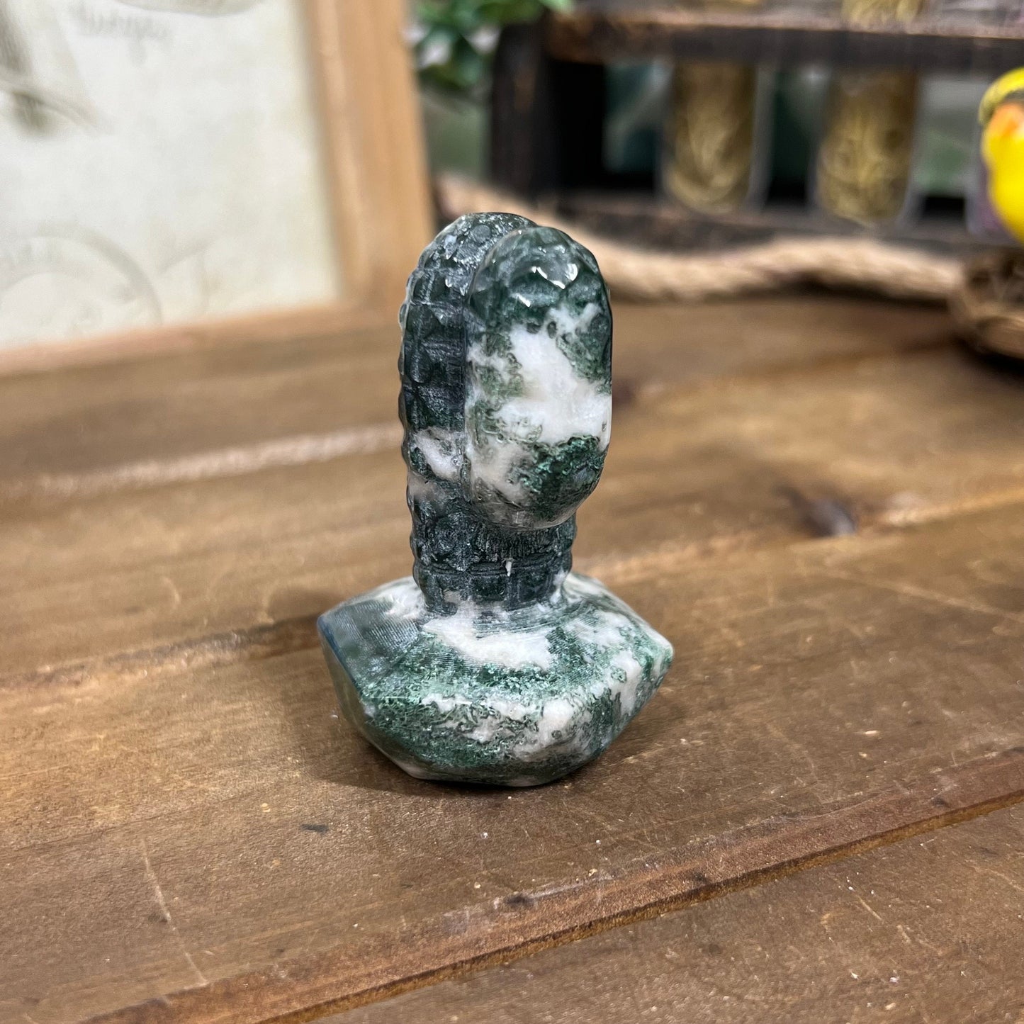 Green Aventurine Cactus