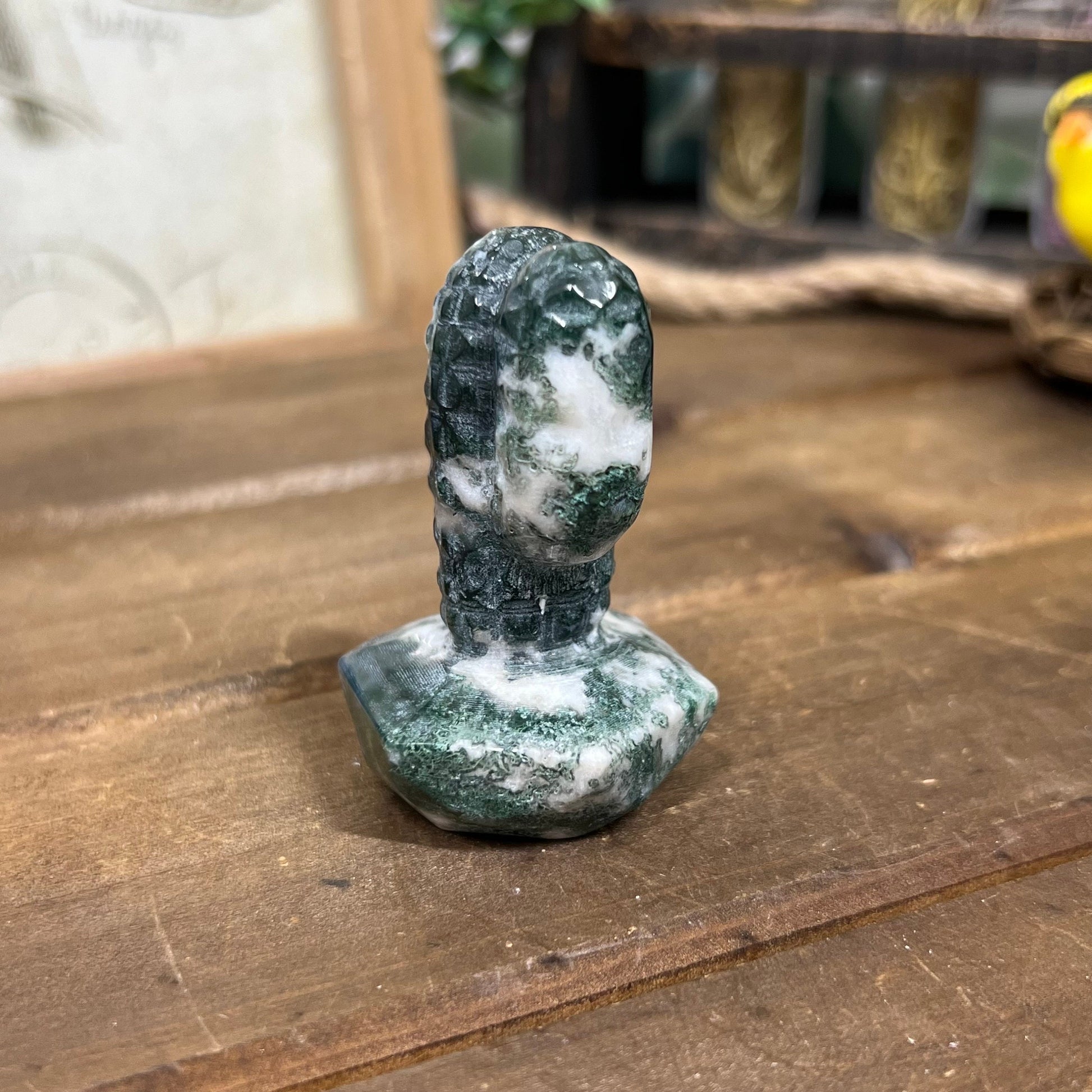 Green Aventurine Cactus