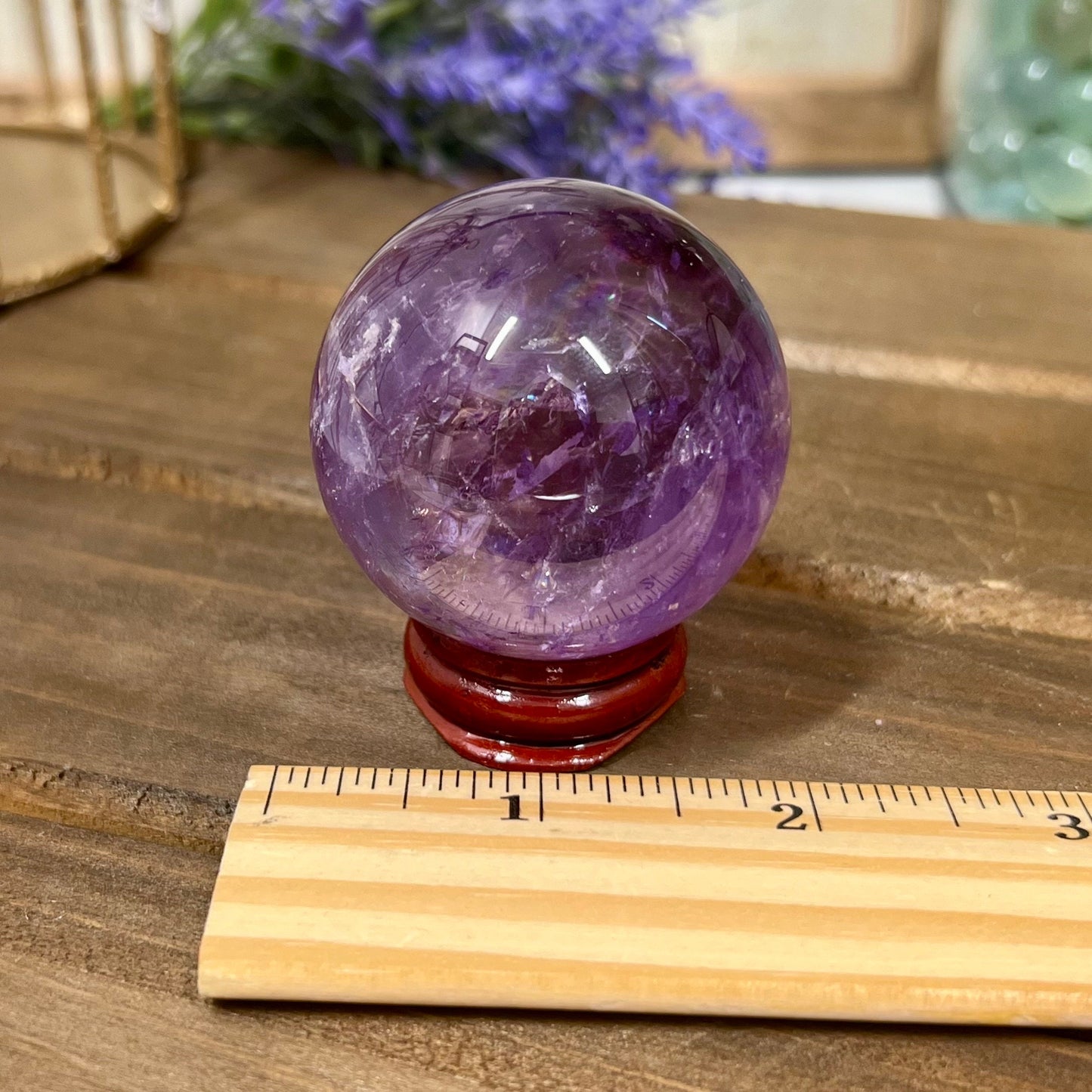 High Grade Ametrine Sphere | Amethyst Sphere