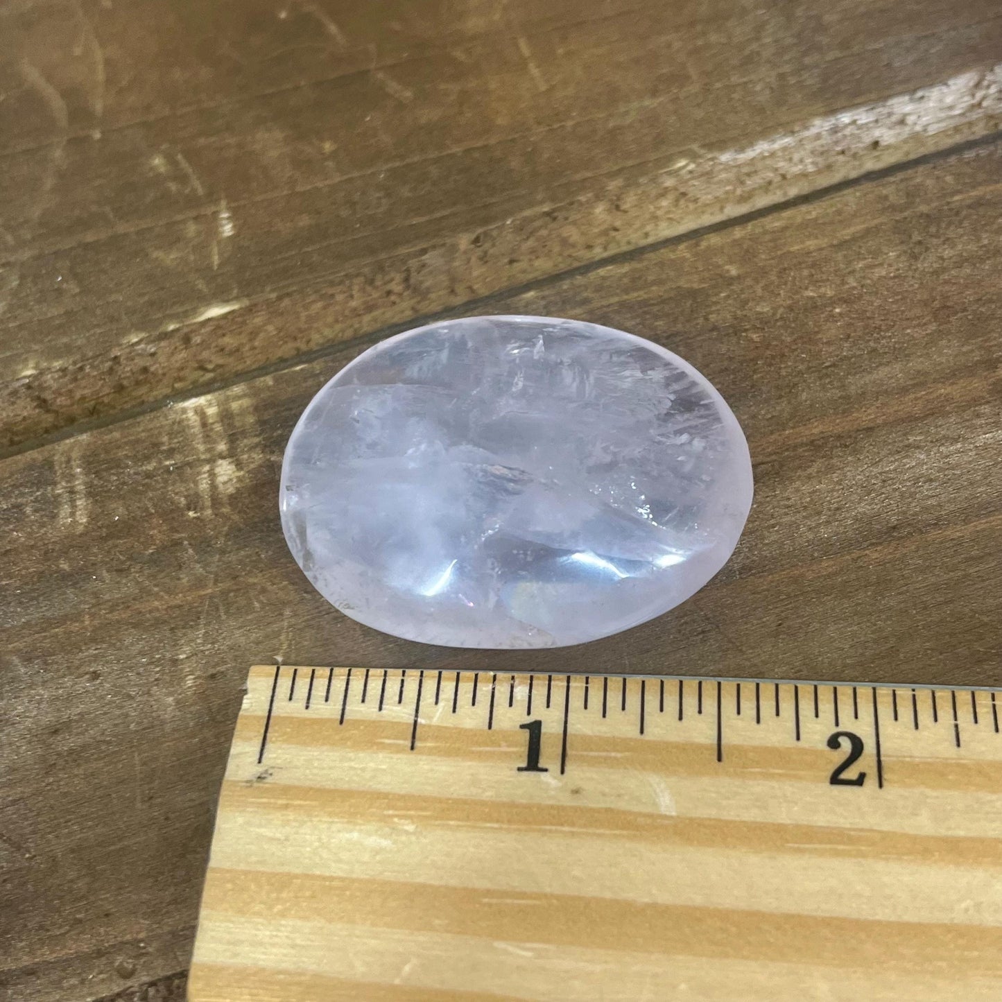 Gemmy Rose Quartz Palm | High Quality Rose Quartz | Small Rose Quartz Palm Stone