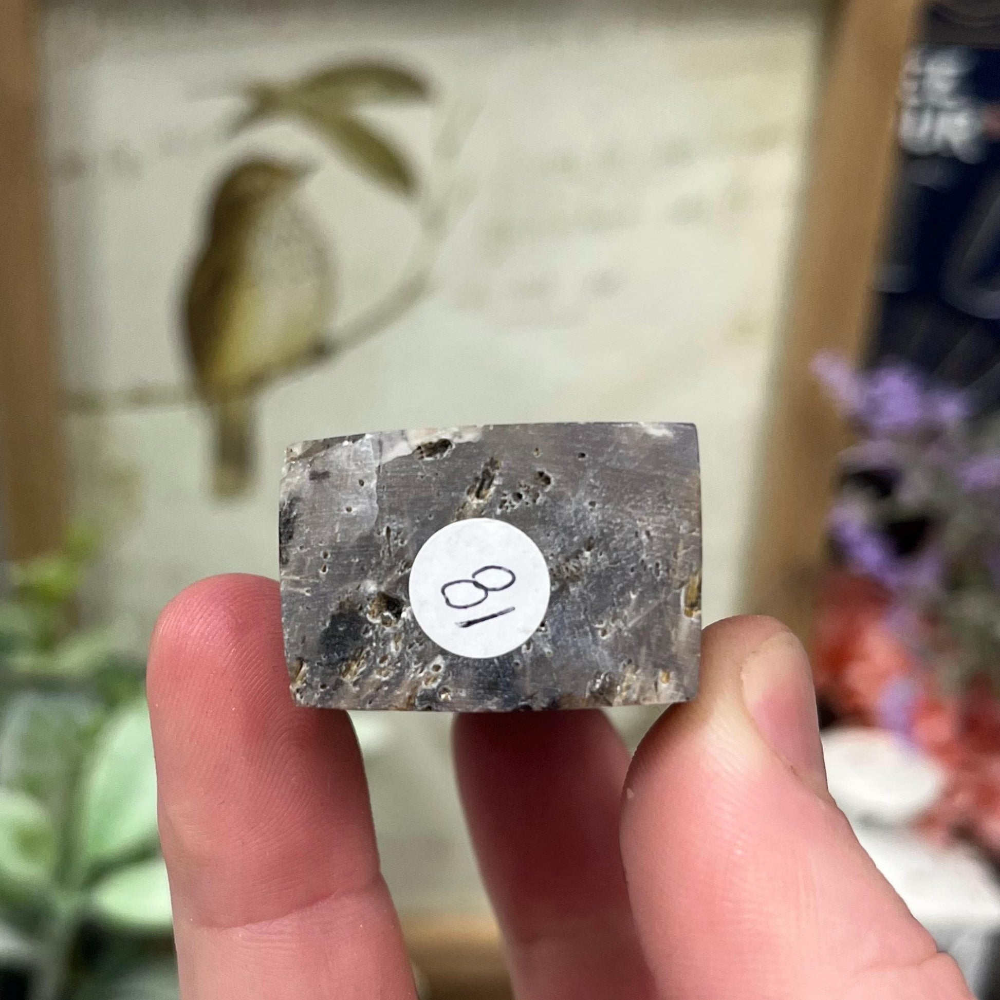 Rare Rutilated Moss Agate Tower | Unique Moss Agate | Rutilated Agate | Rutile