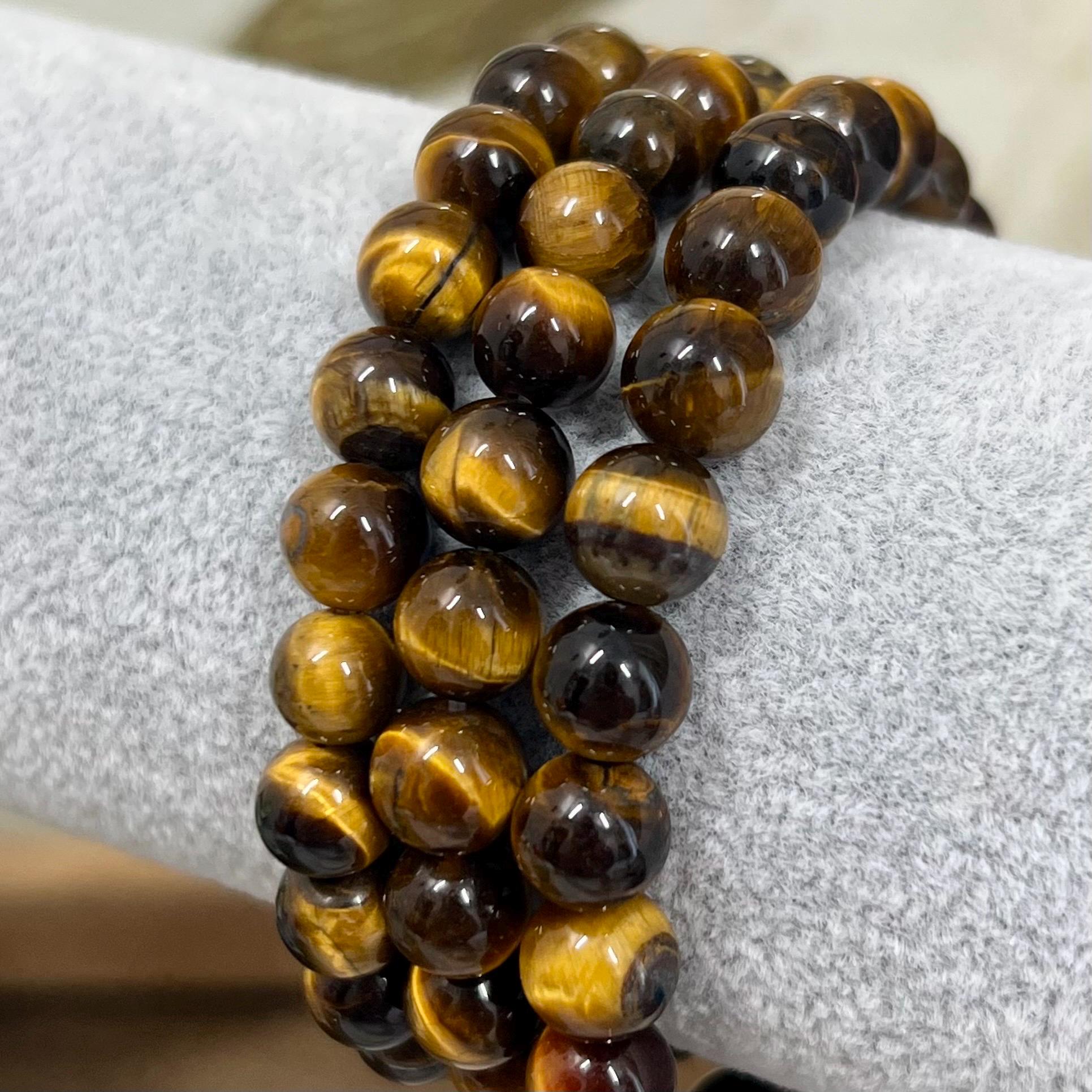 Flashy Tiger’s Eye Bracelet | Tiger Eye | 8mm Crystal Bracelet