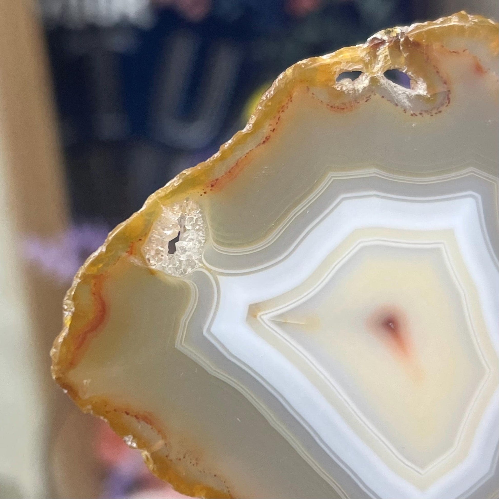 Rainbow Iris Agate | Iris Agate Slice