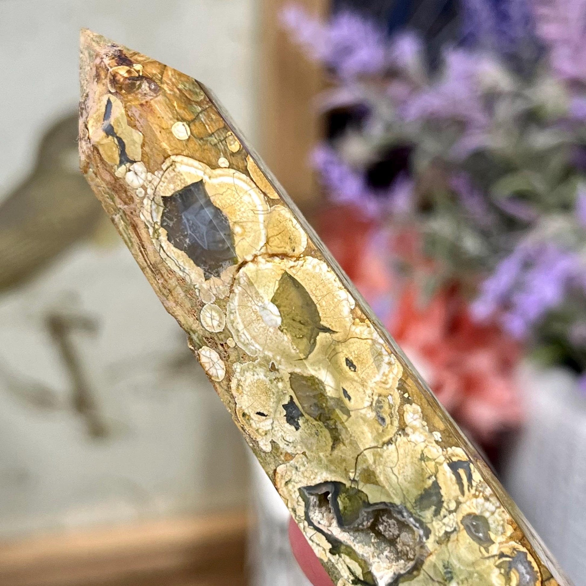 Rainforest Rhyolite Tower | Rainforest Jasper