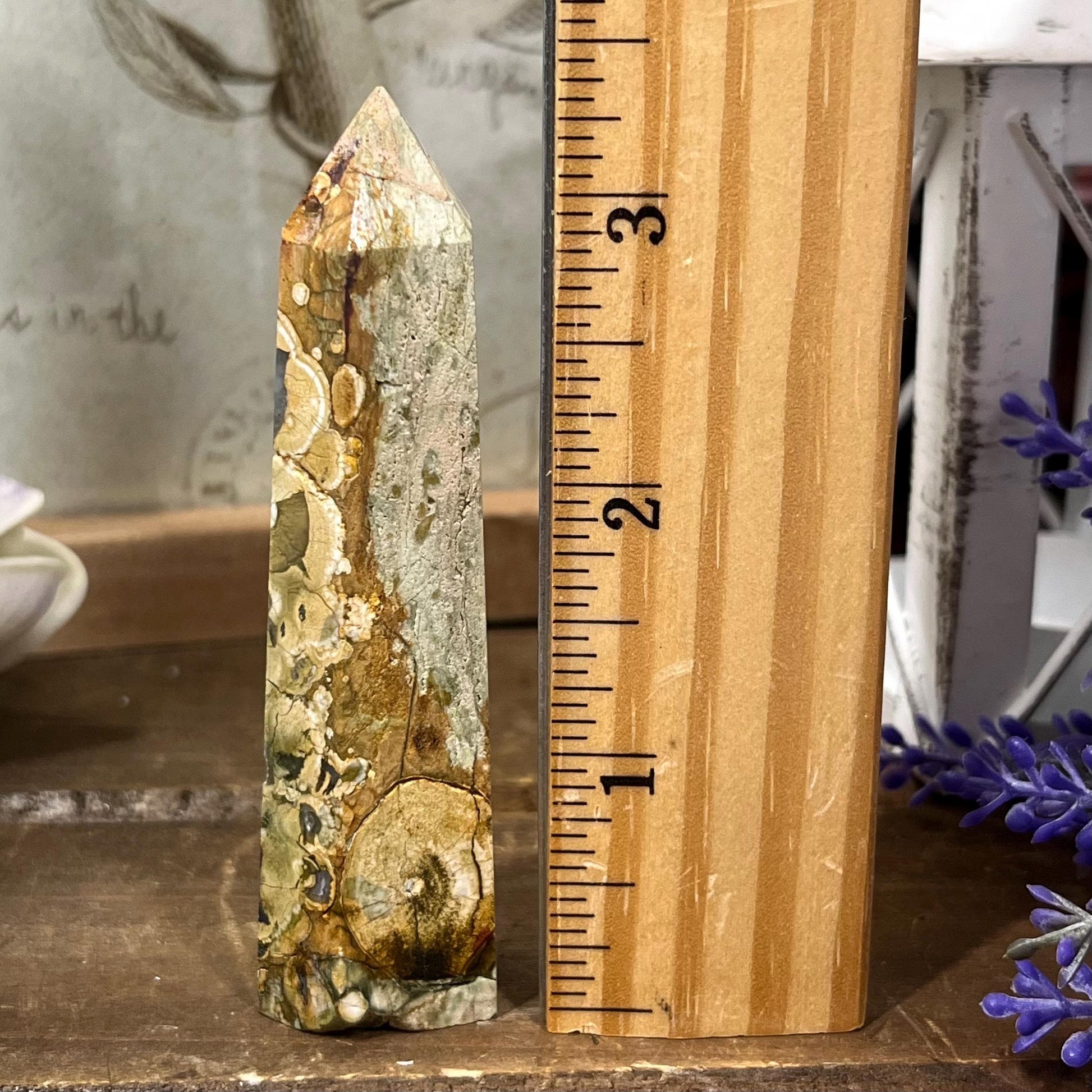 Rainforest Rhyolite Tower | Rainforest Jasper