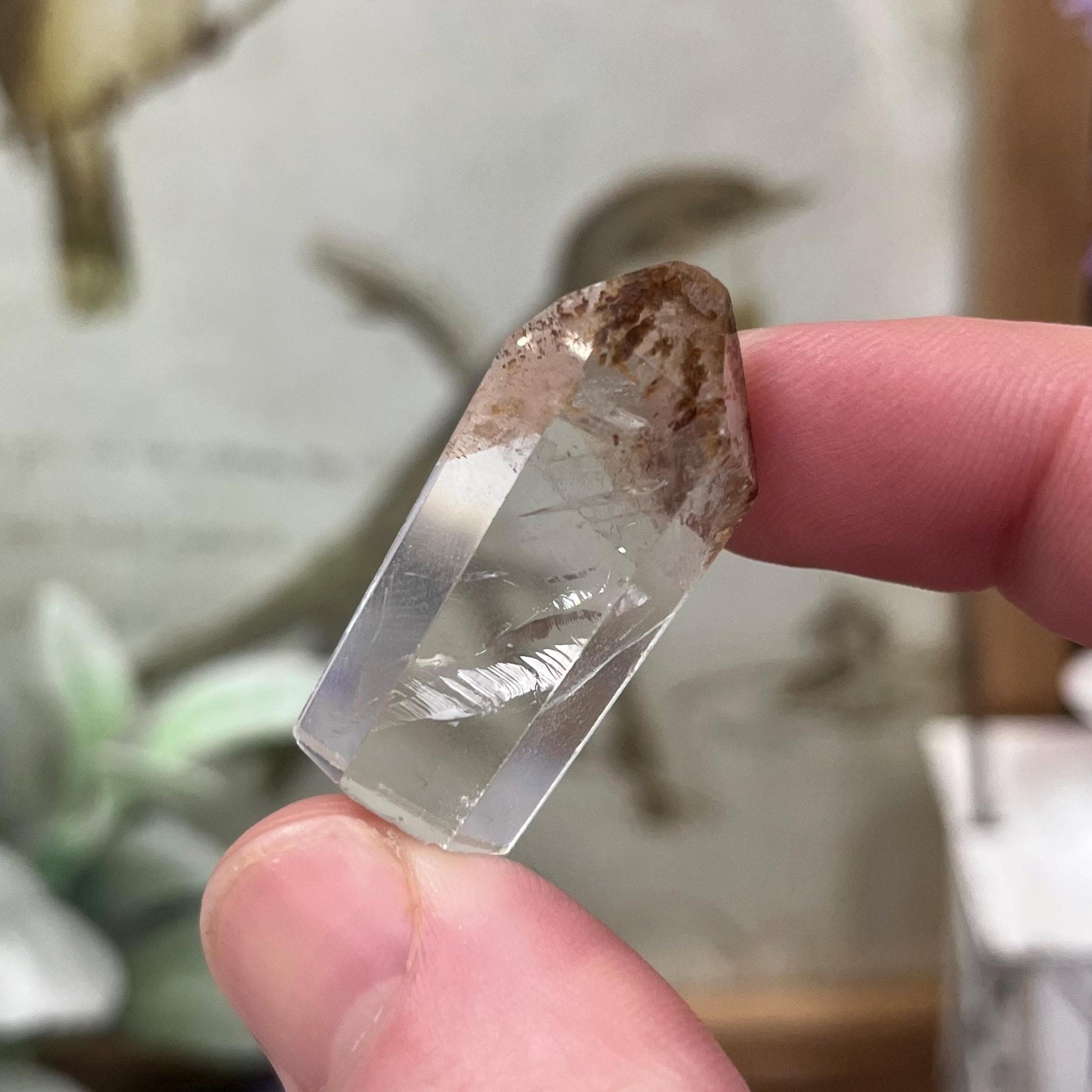 Mini Garden Quartz Tower | Lodolite Quartz