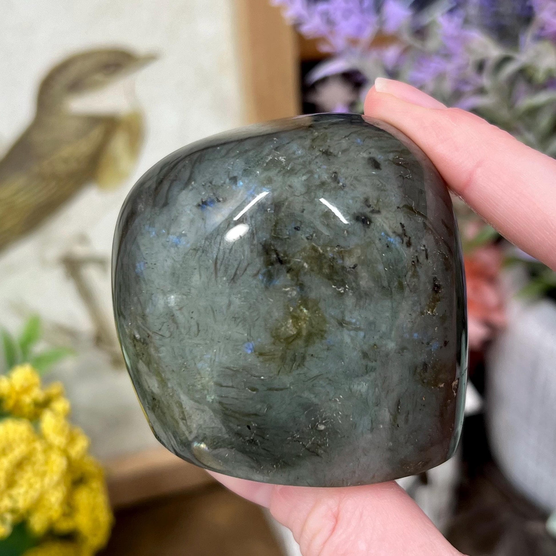 Small Rainbow Labradorite Freeform | Purple Lab Freeform | Pink Labradorite