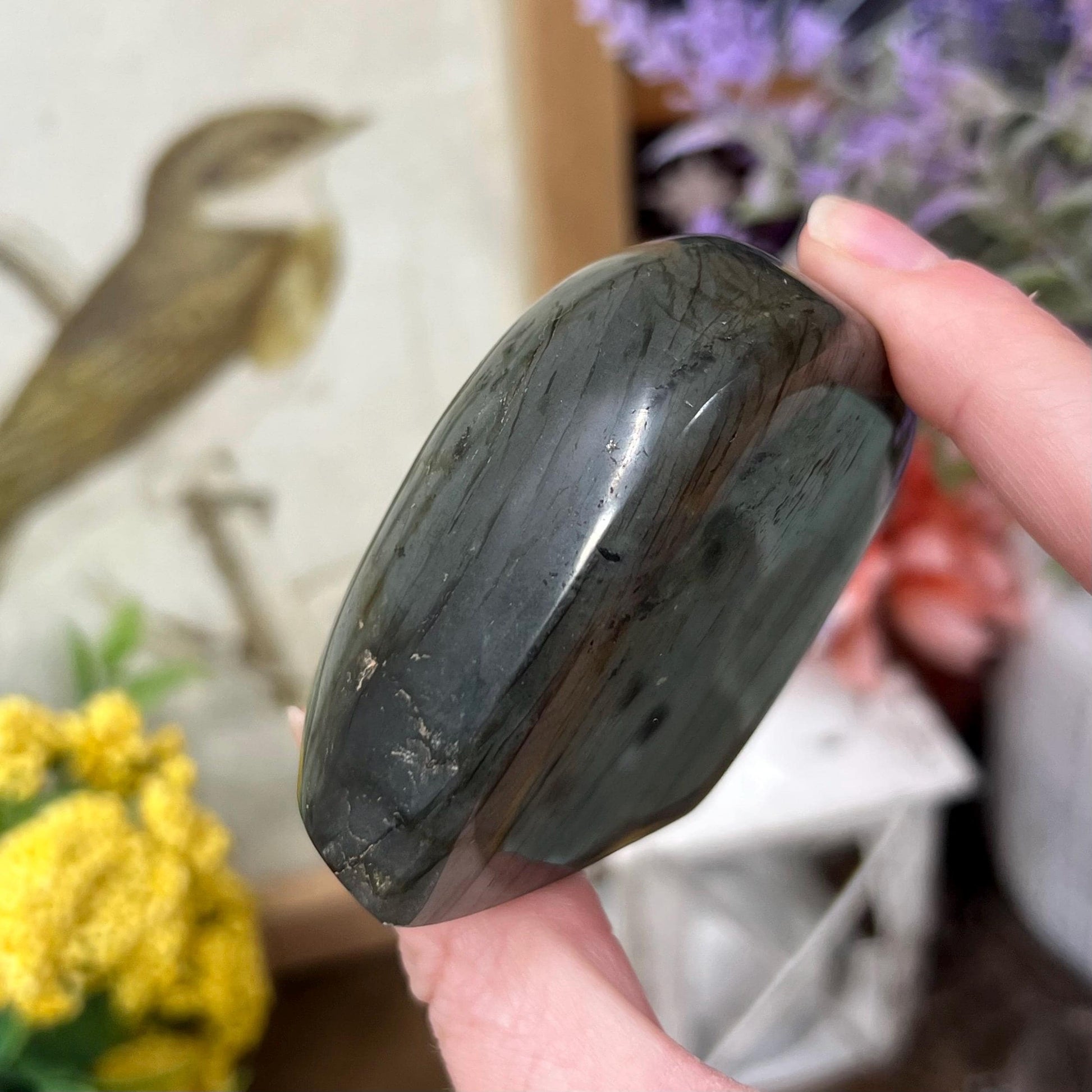 Small Rainbow Labradorite Freeform | Purple Lab Freeform | Pink Labradorite