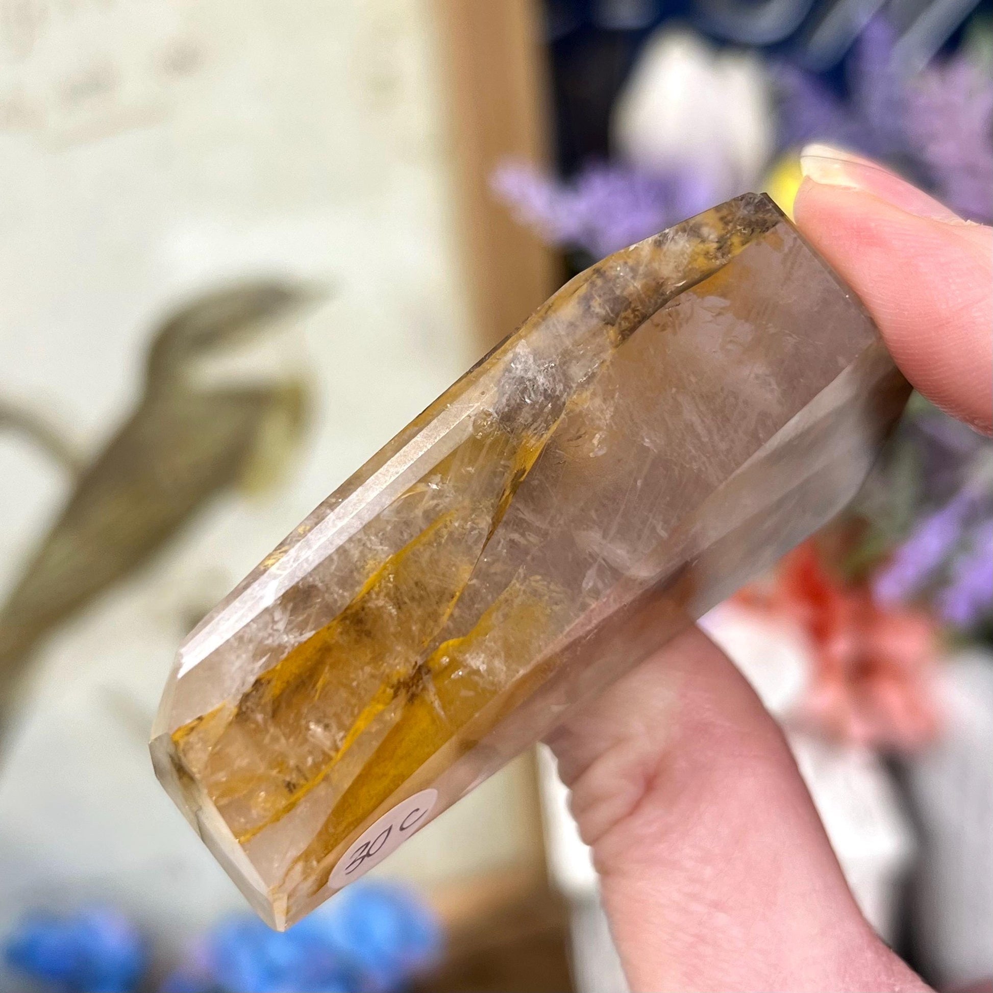 High Quality Dendritic Golden Healer Quartz Freeform | Dendritic Quartz | Hematoid Quartz | Dendrites | Yellow Hematoid Quartz