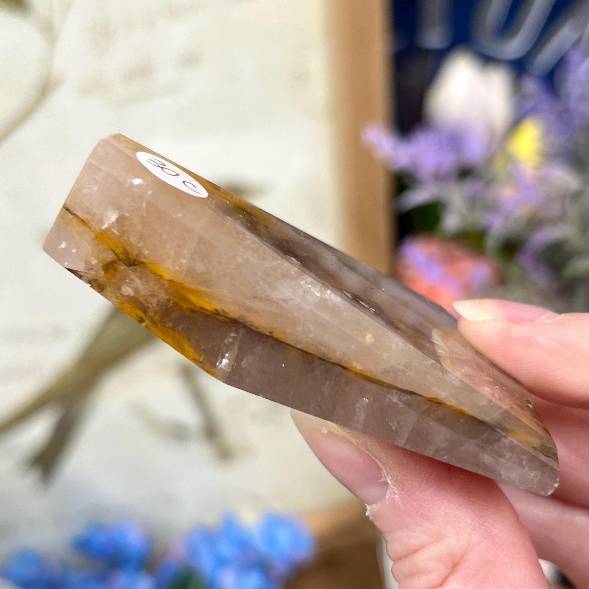 High Quality Dendritic Golden Healer Quartz Freeform | Dendritic Quartz | Hematoid Quartz | Dendrites | Yellow Hematoid Quartz