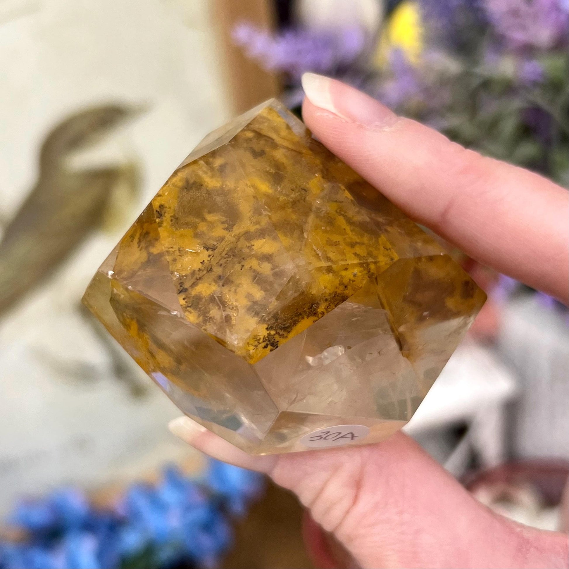High Quality Dendritic Golden Healer Quartz Freeform | Dendritic Quartz | Hematoid Quartz | Dendrites | Yellow Hematoid Quartz