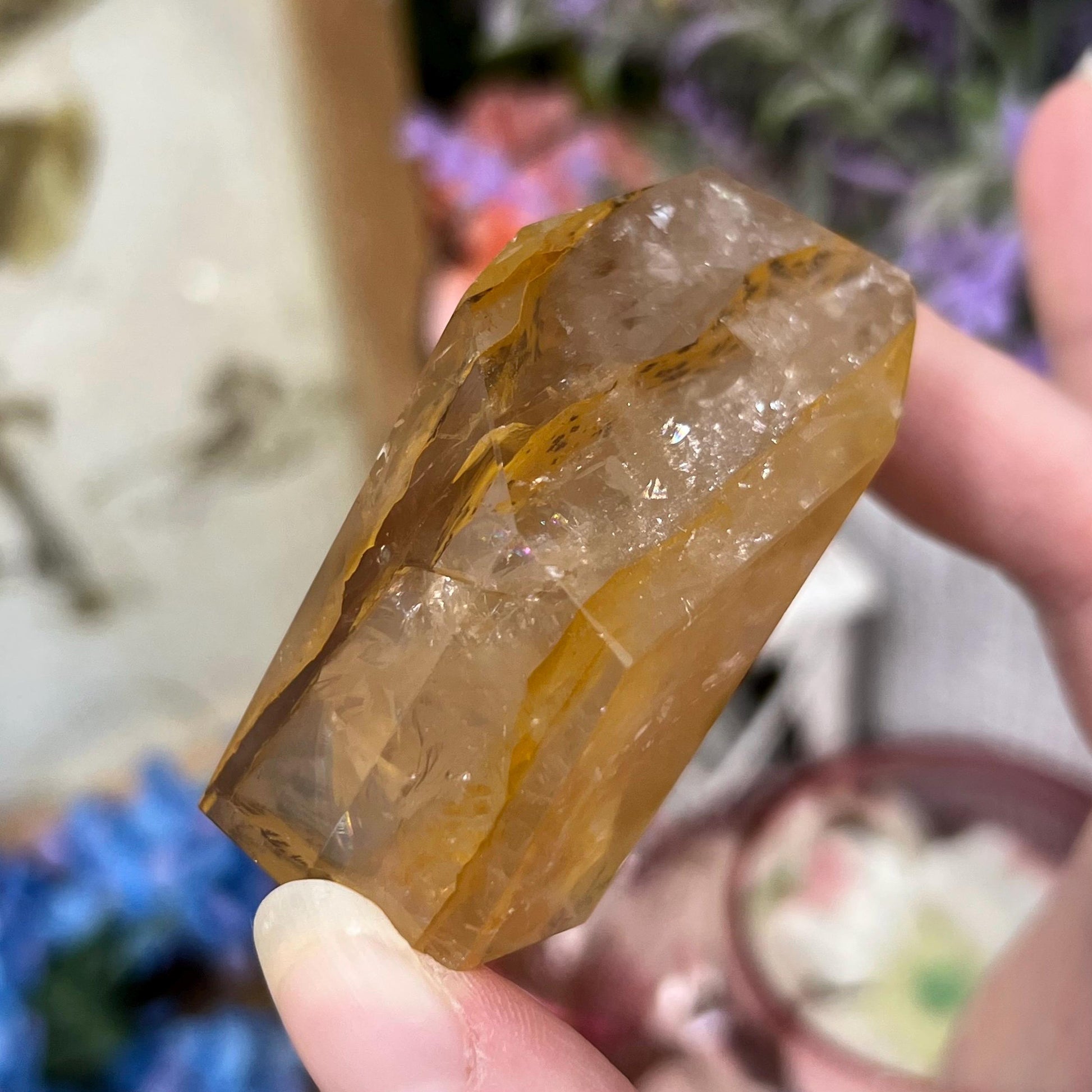 High Quality Dendritic Golden Healer Quartz Freeform | Dendritic Quartz | Hematoid Quartz | Dendrites | Yellow Hematoid Quartz