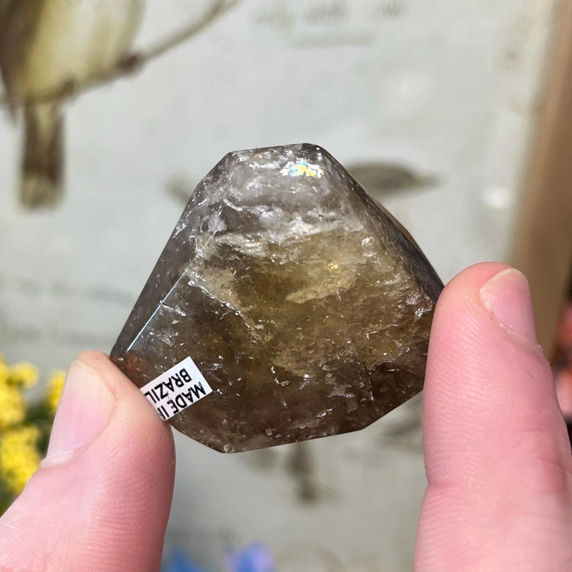 Smoky Citrine Freeform from Brazil