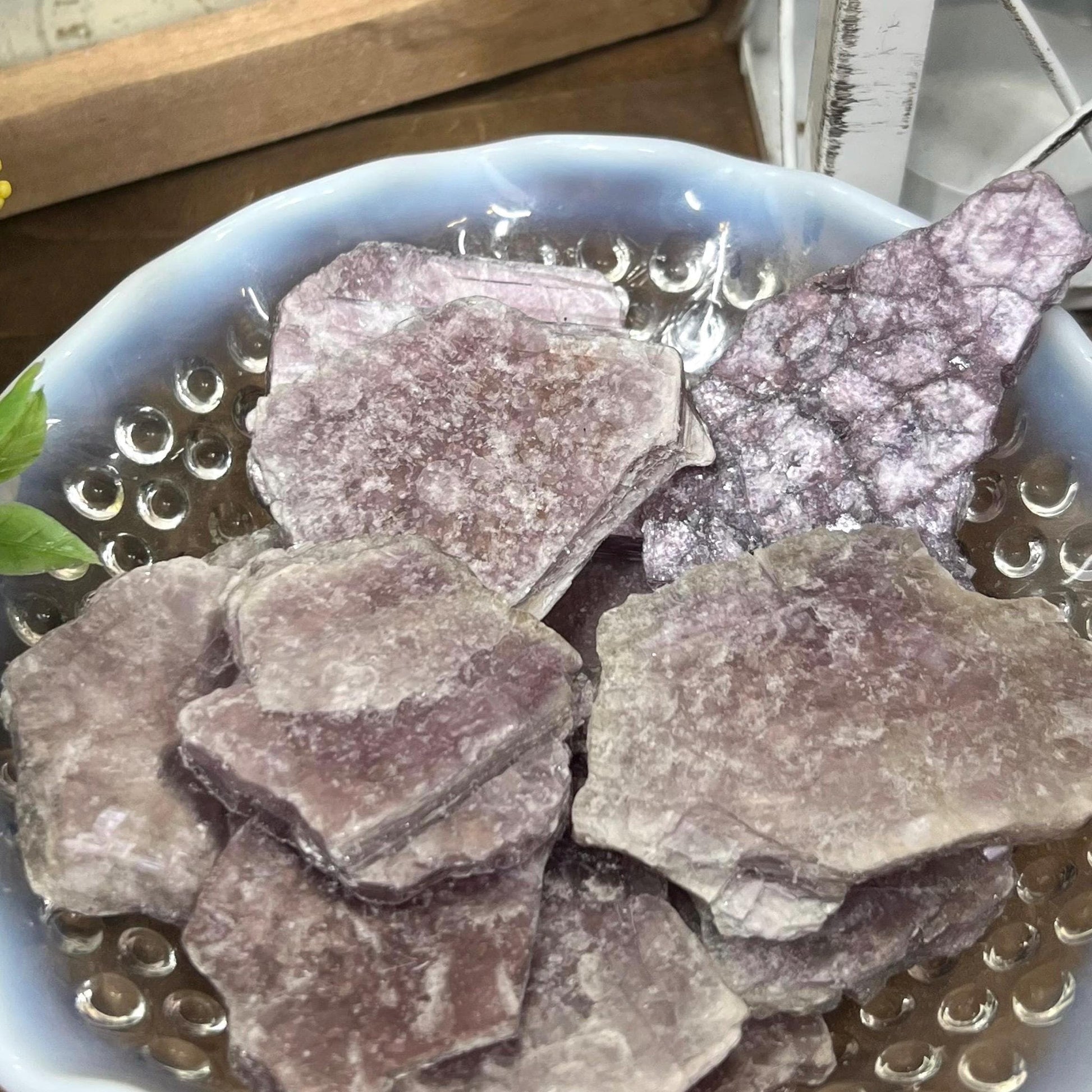 Raw Purple Mica Slice | Raw Lepidolite | Flashy Purple Mica