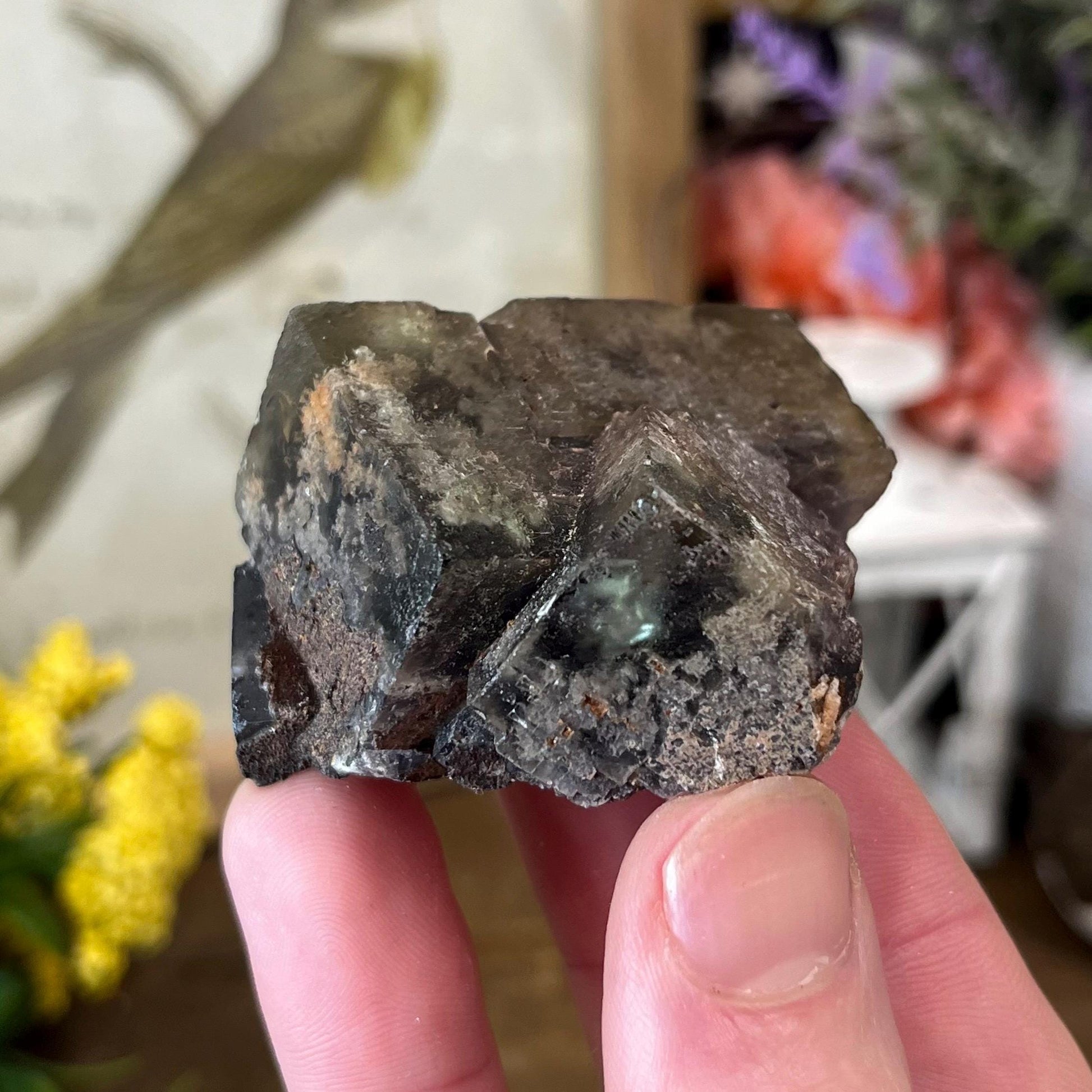 Moroccan Fluorite Specimen | Multicolored Fluorite