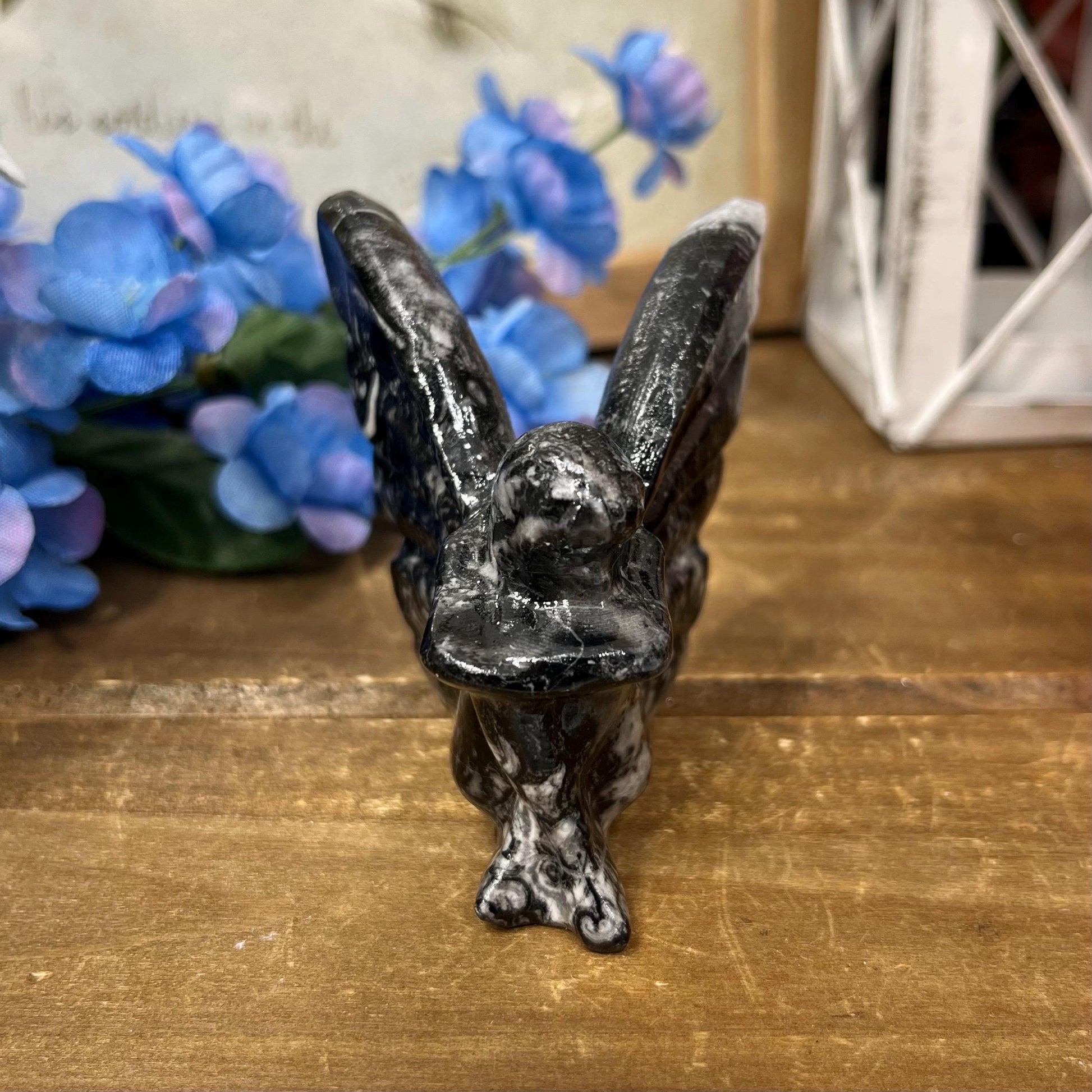 Shell Jasper Fairy | Crystal Angel Carving | Crystal Fairy