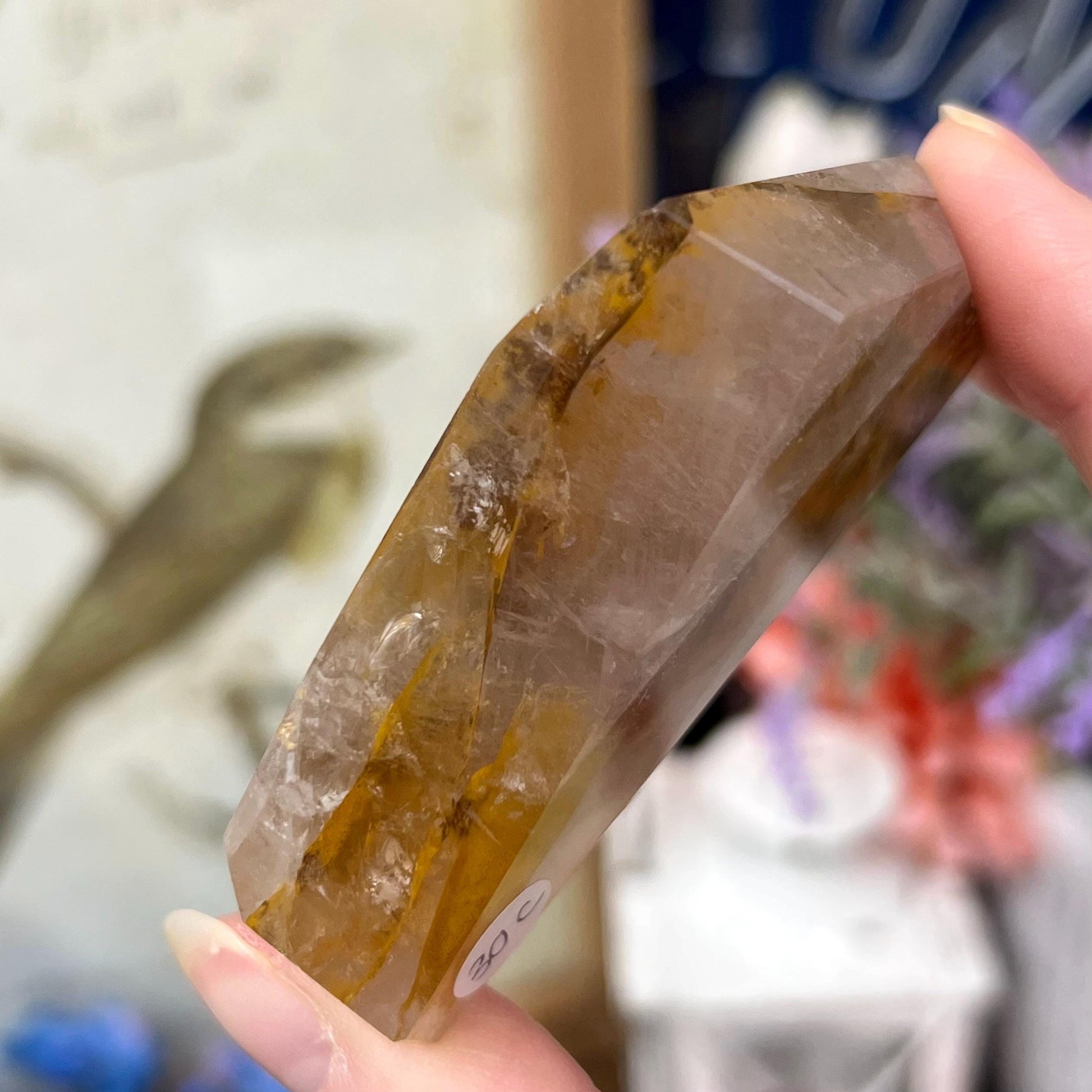 High Quality Dendritic Golden Healer Quartz Freeform | Dendritic Quartz | Hematoid Quartz | Dendrites | Yellow Hematoid Quartz