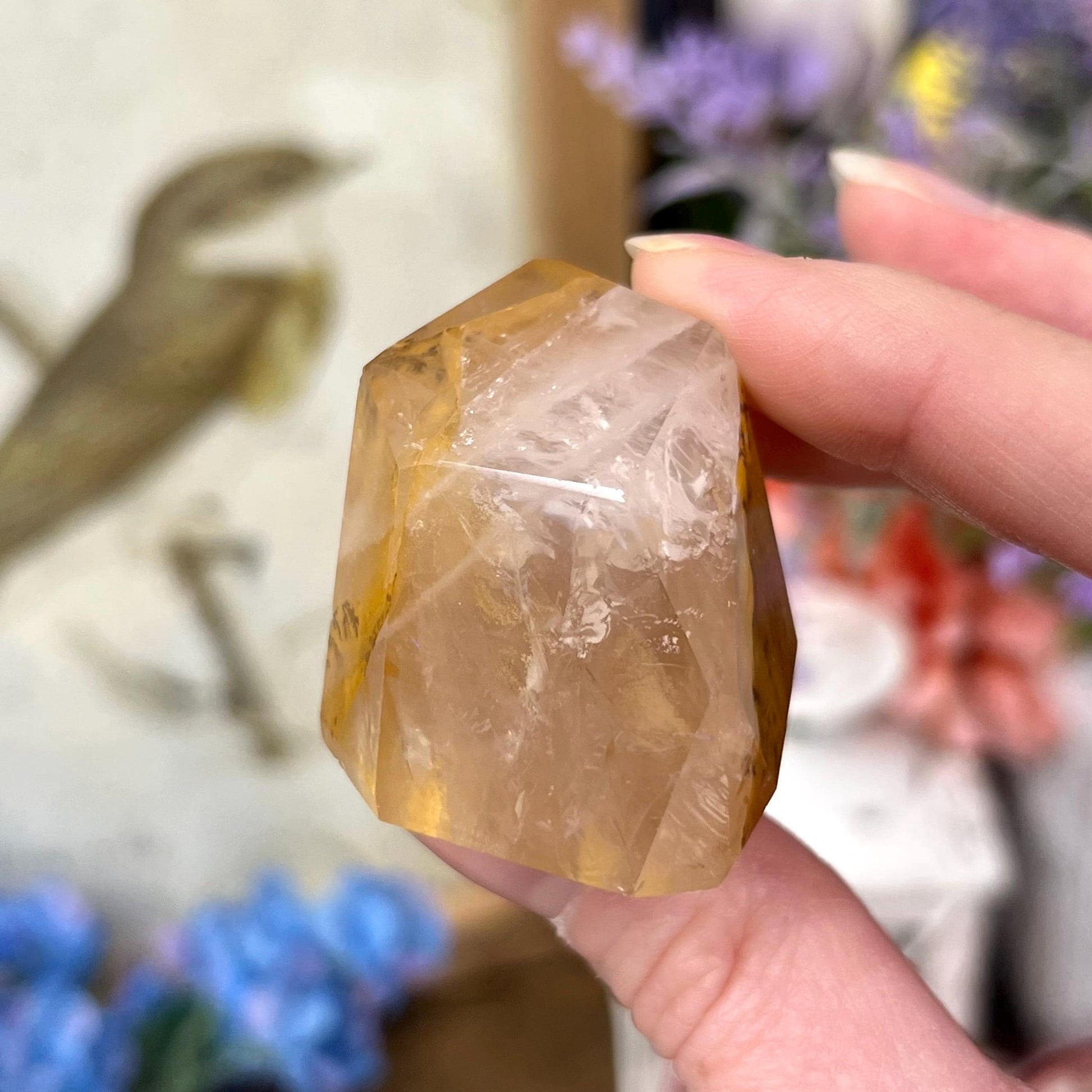 Small High Quality Dendritic Golden Healer Quartz Freeform | Dendritic Quartz | Hematoid Quartz | Dendrites | Yellow Hematoid Quartz