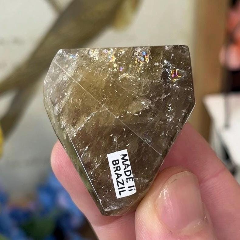 Smoky Citrine Freeform from Brazil