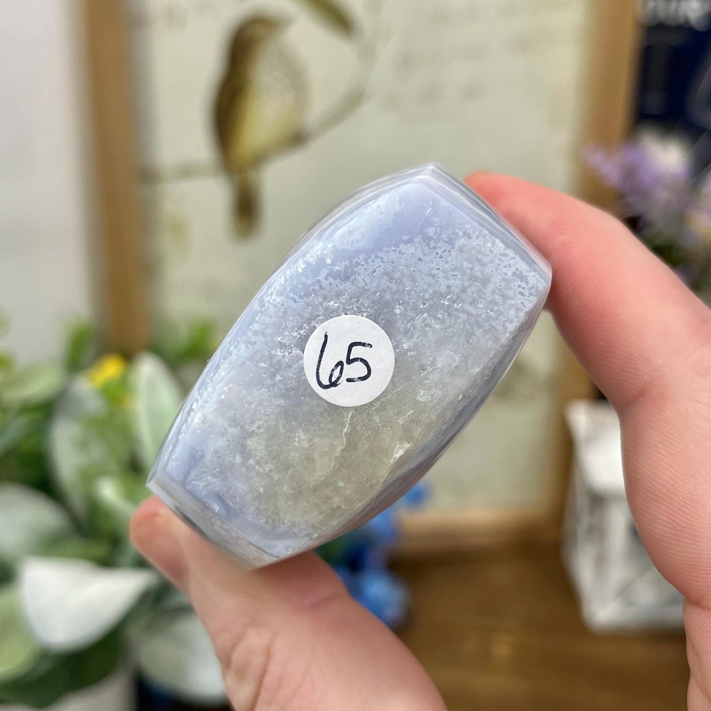 High Quality Blue Lace Agate Freeform | Druzy Blue Lace Agate | Crystal Flame