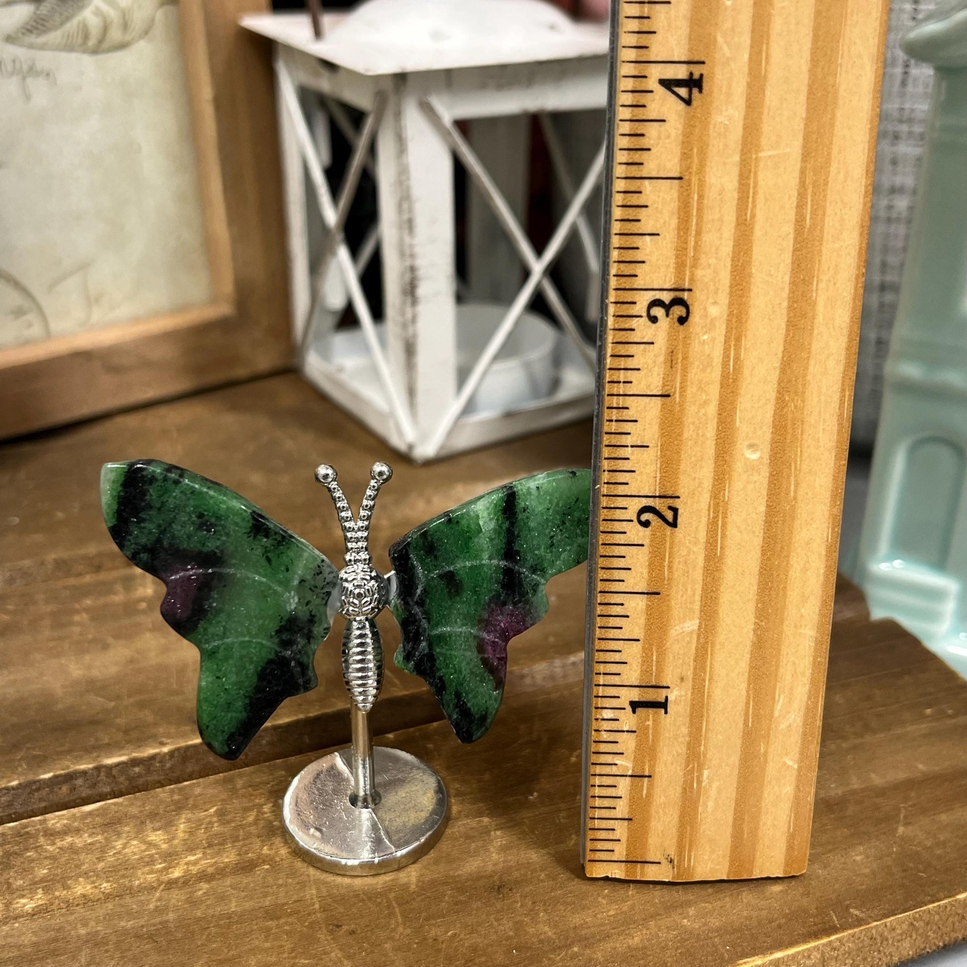 Small Ruby Zoisite Butterfly | Crystal Butterfly