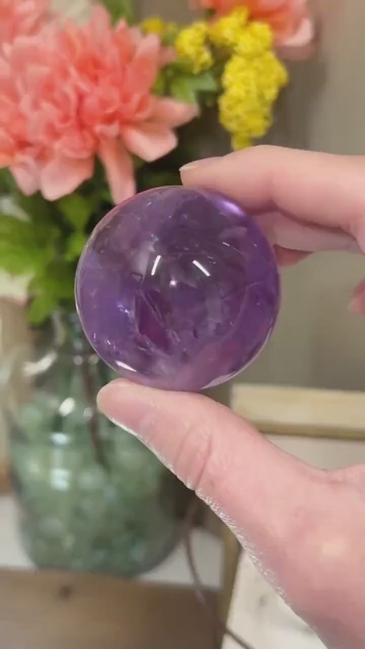 High Grade Ametrine Sphere | Amethyst Sphere