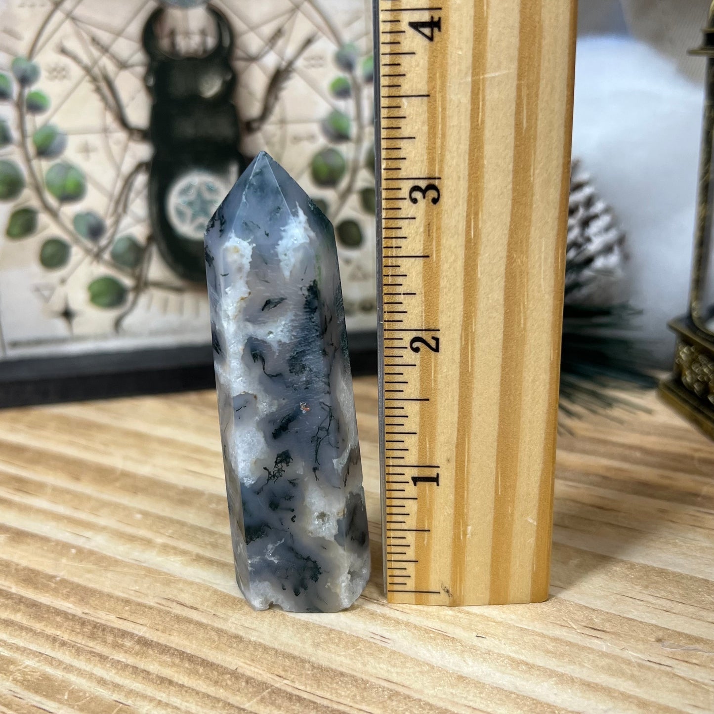 High Quality Moss Agate | Druzy Moss Agate