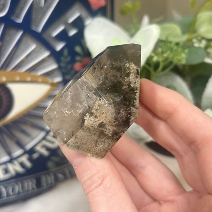 High Quality Garden Quartz Tower | Chlorite Included Quartz | Lodolite Quartz