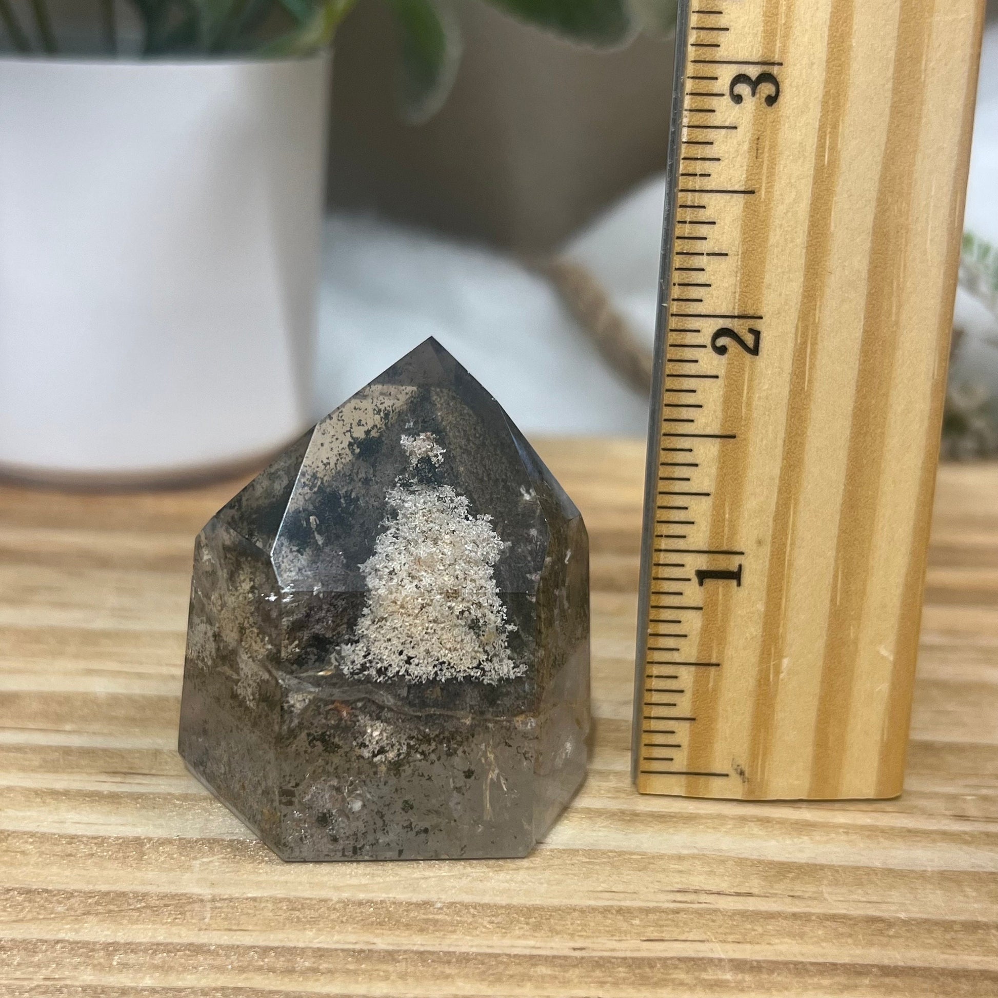 High Quality Garden Quartz Tower | Chlorite Included Quartz | Lodolite Quartz
