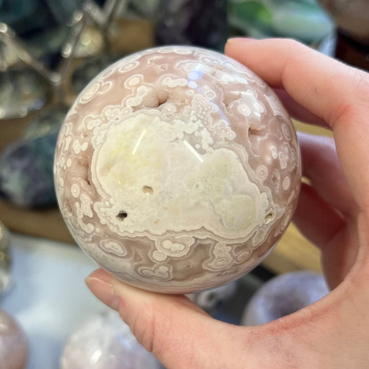 High Quality Pink Amethyst Sphere | Unique Pink Amethyst