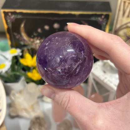 High Grade Ametrine Sphere | Amethyst Sphere