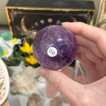 High Grade Ametrine Sphere | Amethyst Sphere