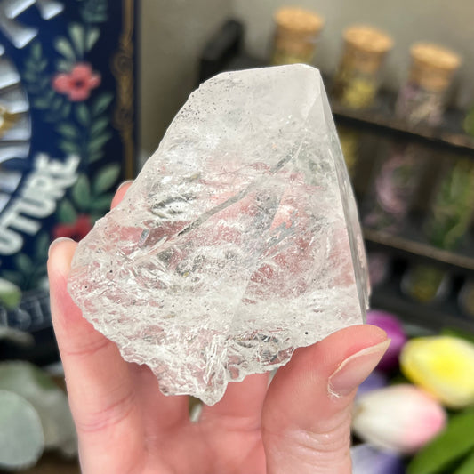 Himalayan Quartz Point with Anatase and Record Keepers