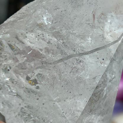 Himalayan Quartz Point with Anatase and Record Keepers