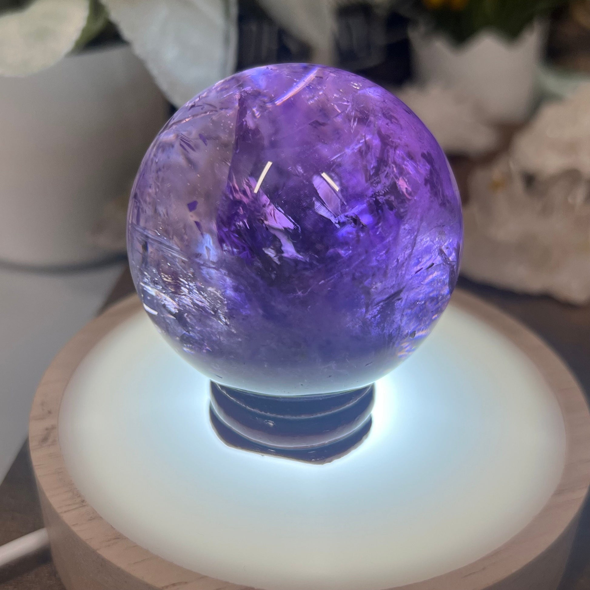 High Grade Ametrine Sphere | Amethyst Sphere