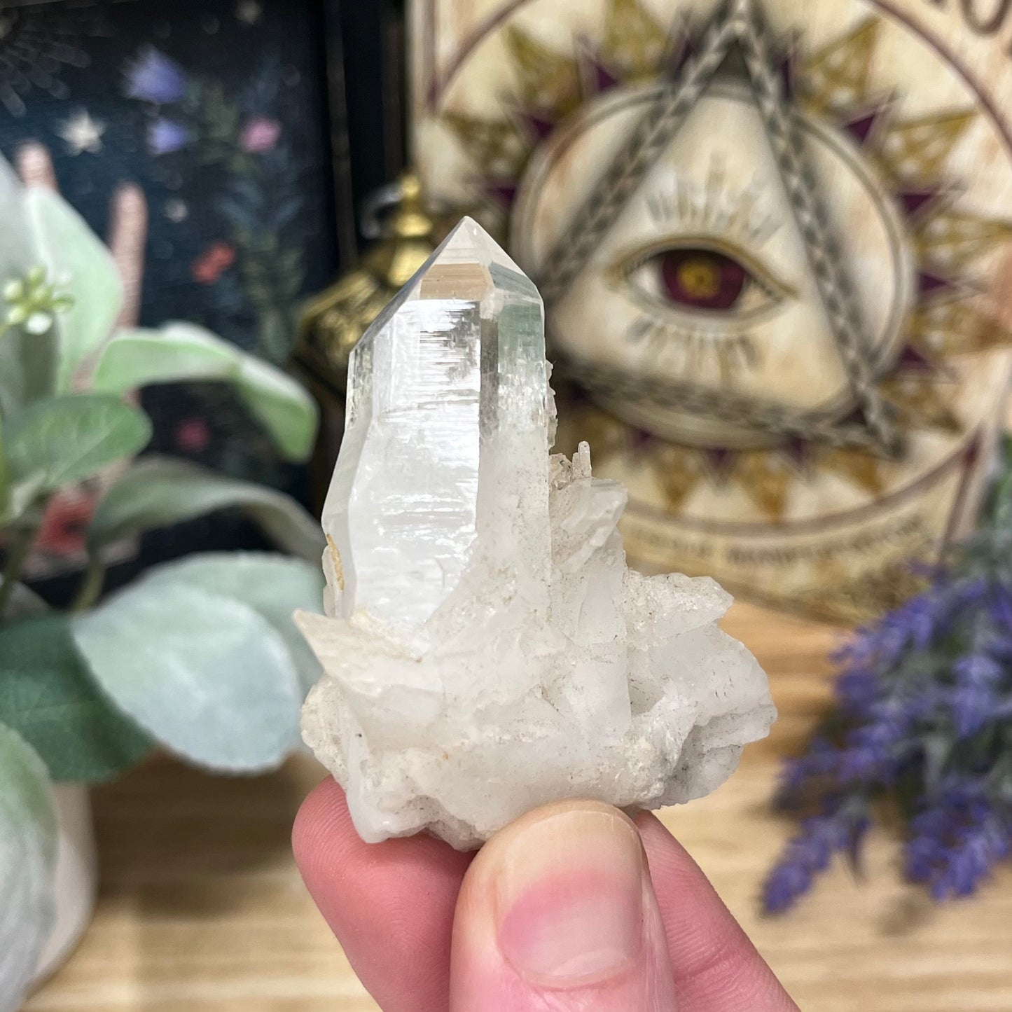 Himalayan Quartz Cluster