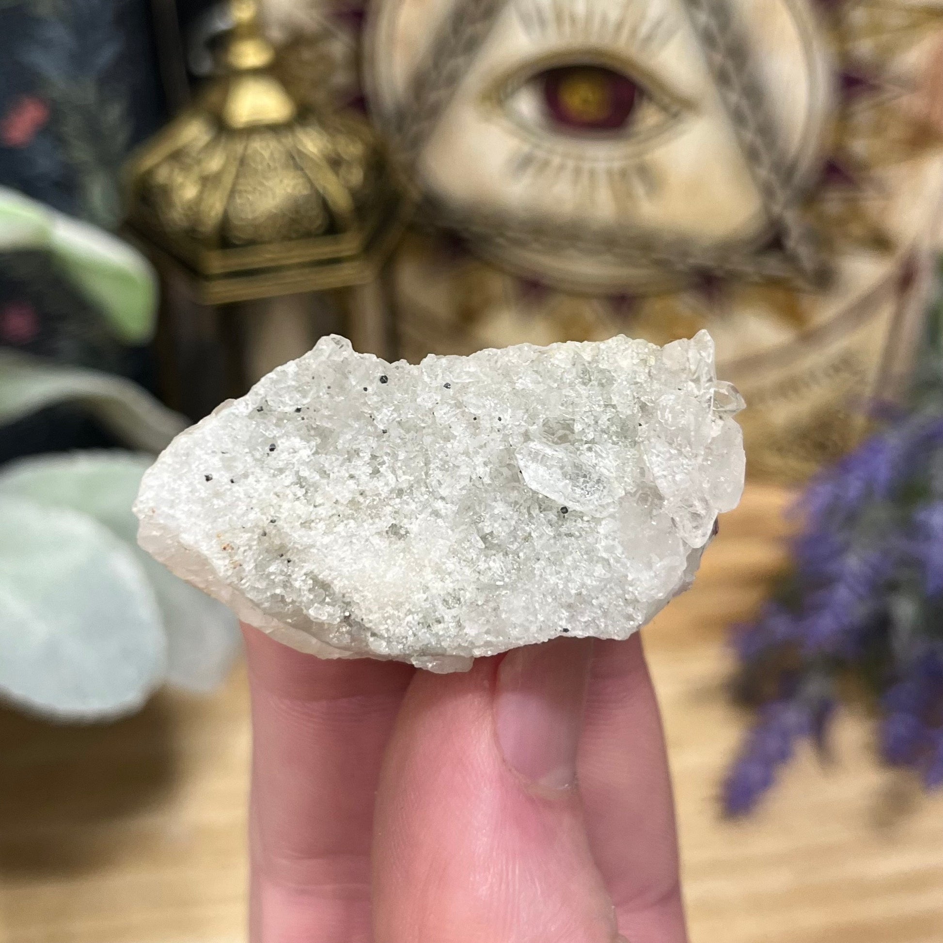 Icy Himalayan Quartz Cluster