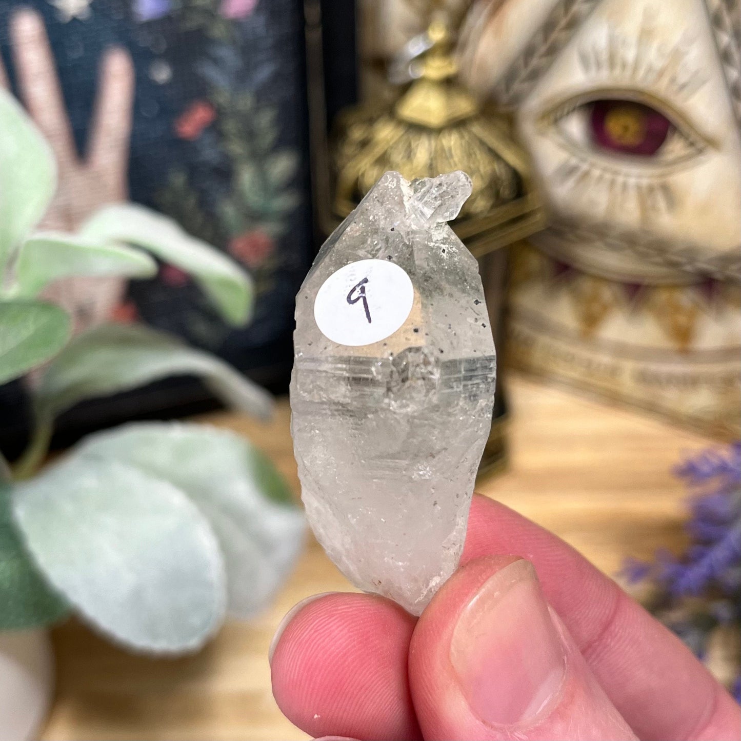 Himalayan Quartz Point with Anatase