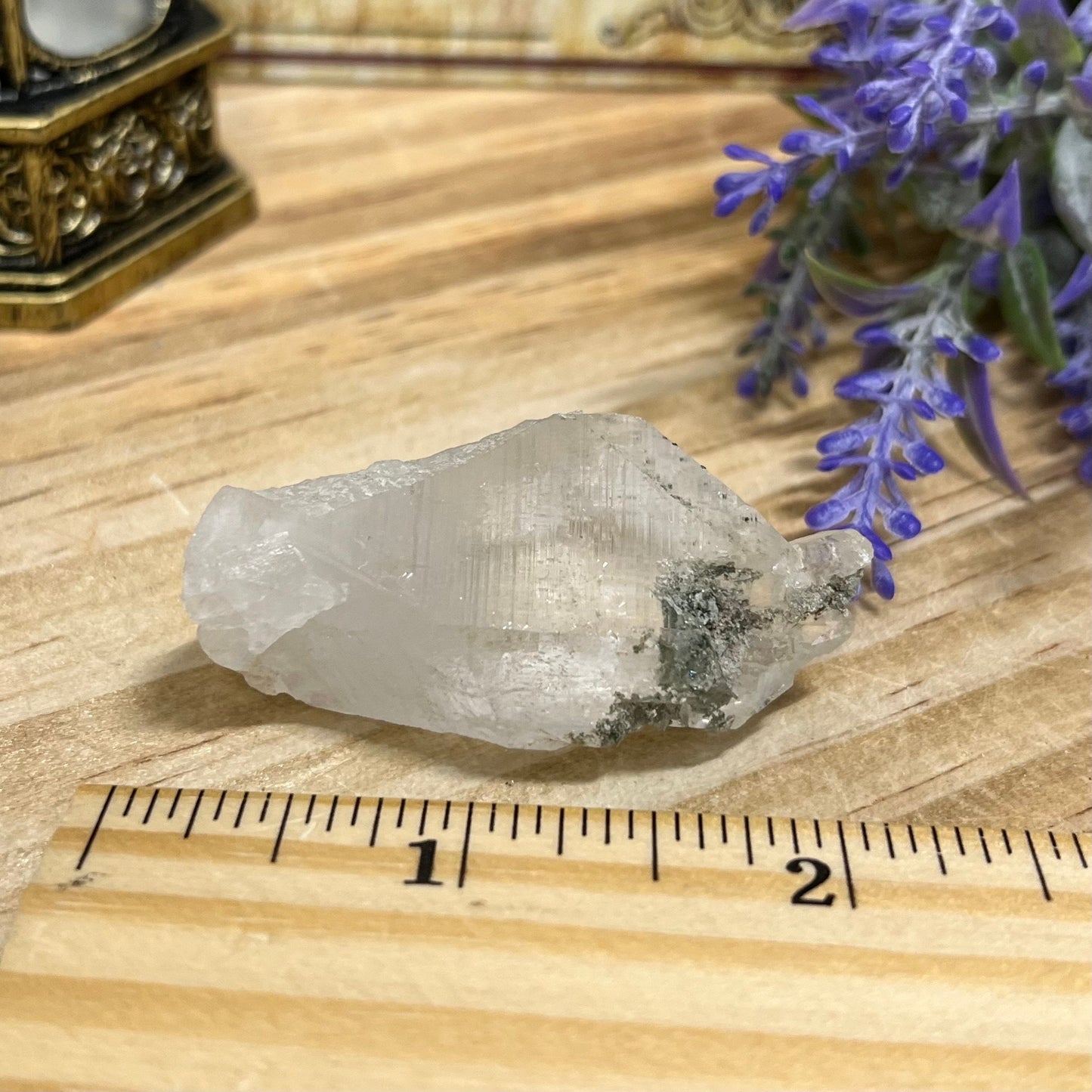 Himalayan Quartz Point with Anatase