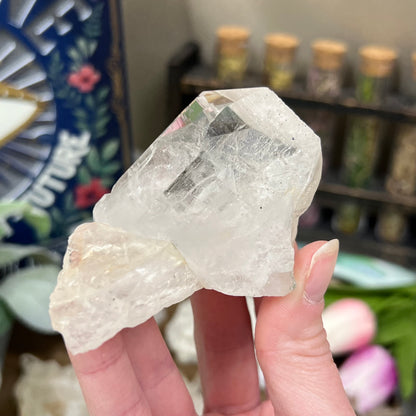 Himalayan Quartz Point with Anatase and Rutile