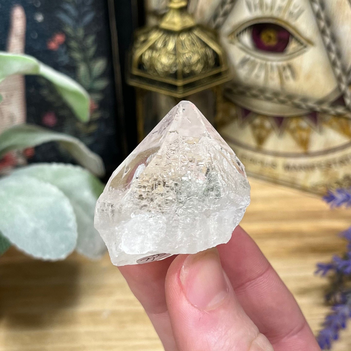 Himalayan Water Clear Quartz Point