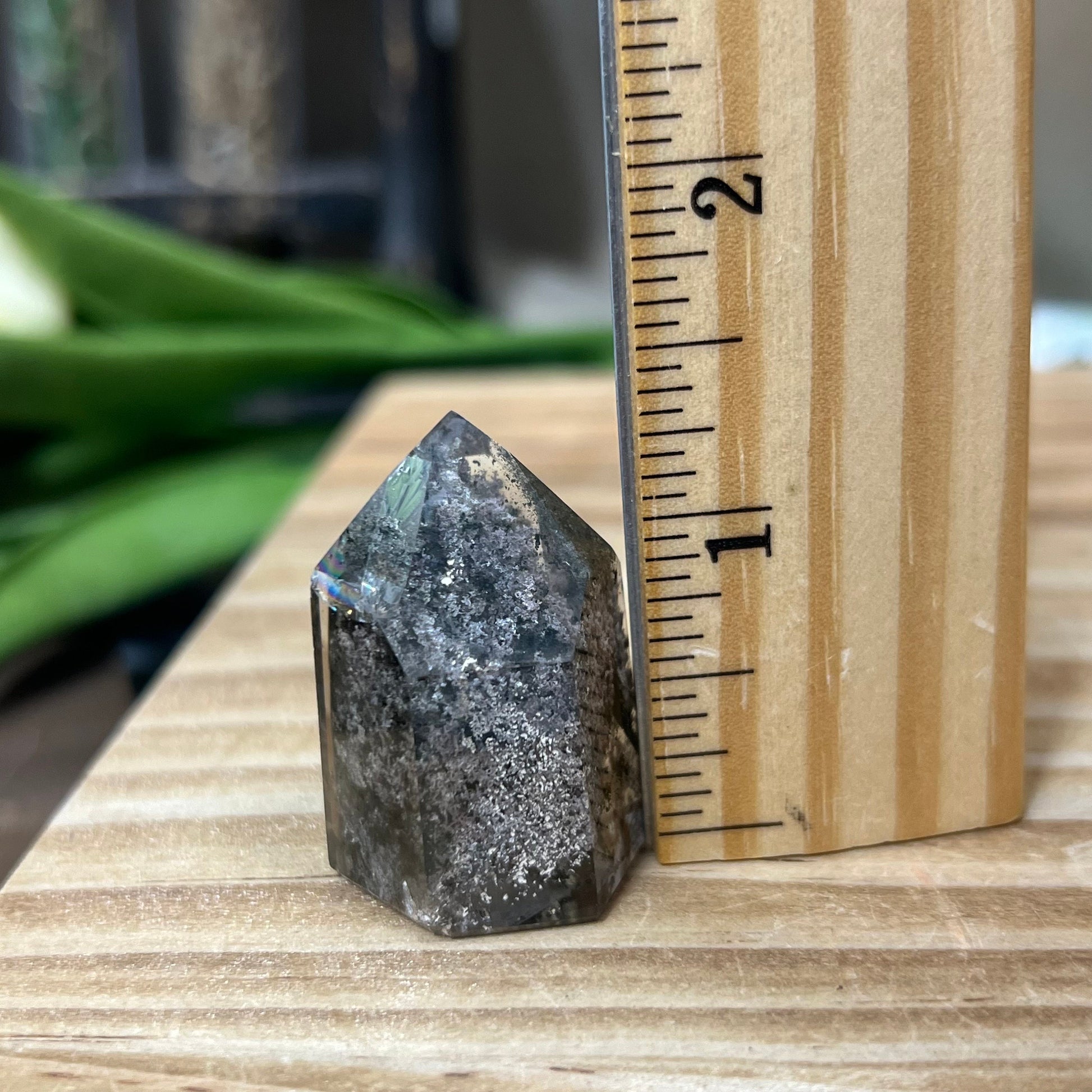 High Quality Garden Quartz Tower | Chlorite Included Quartz | Lodolite Quartz