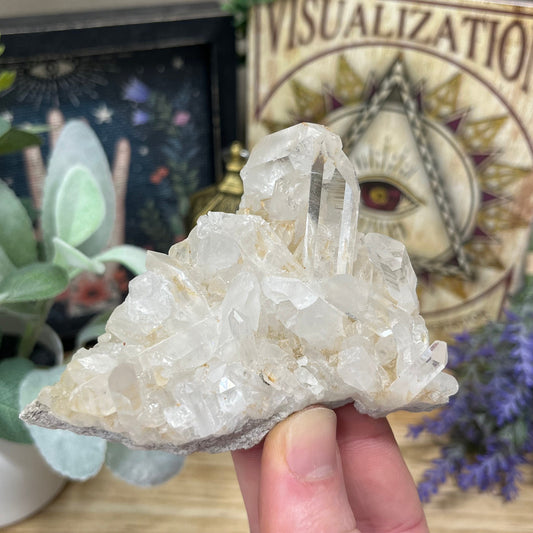 Arkansas Quartz Cluster | Golden Healer Quartz Cluster