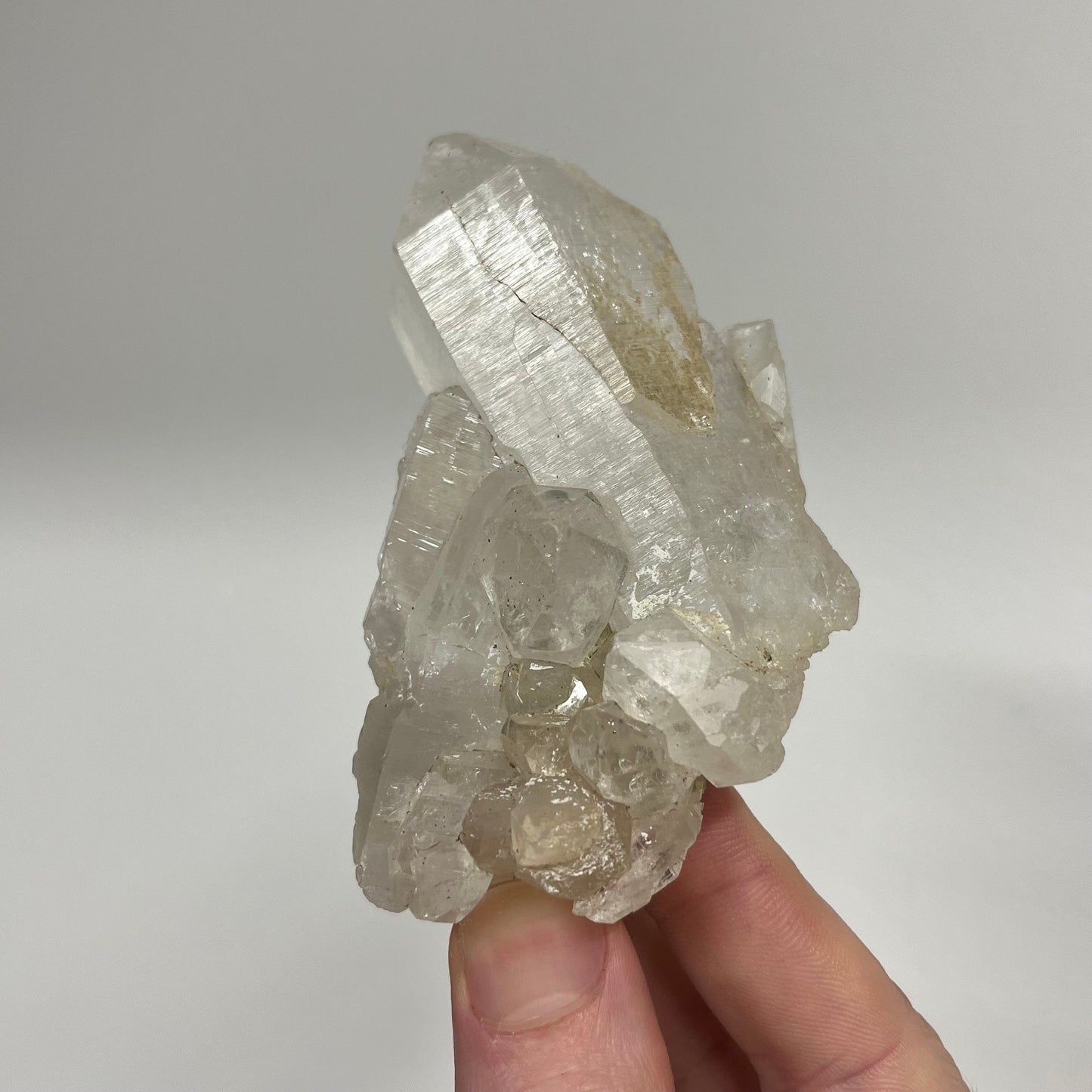 Himalayan Quartz Cluster with Chlorite and Anatase