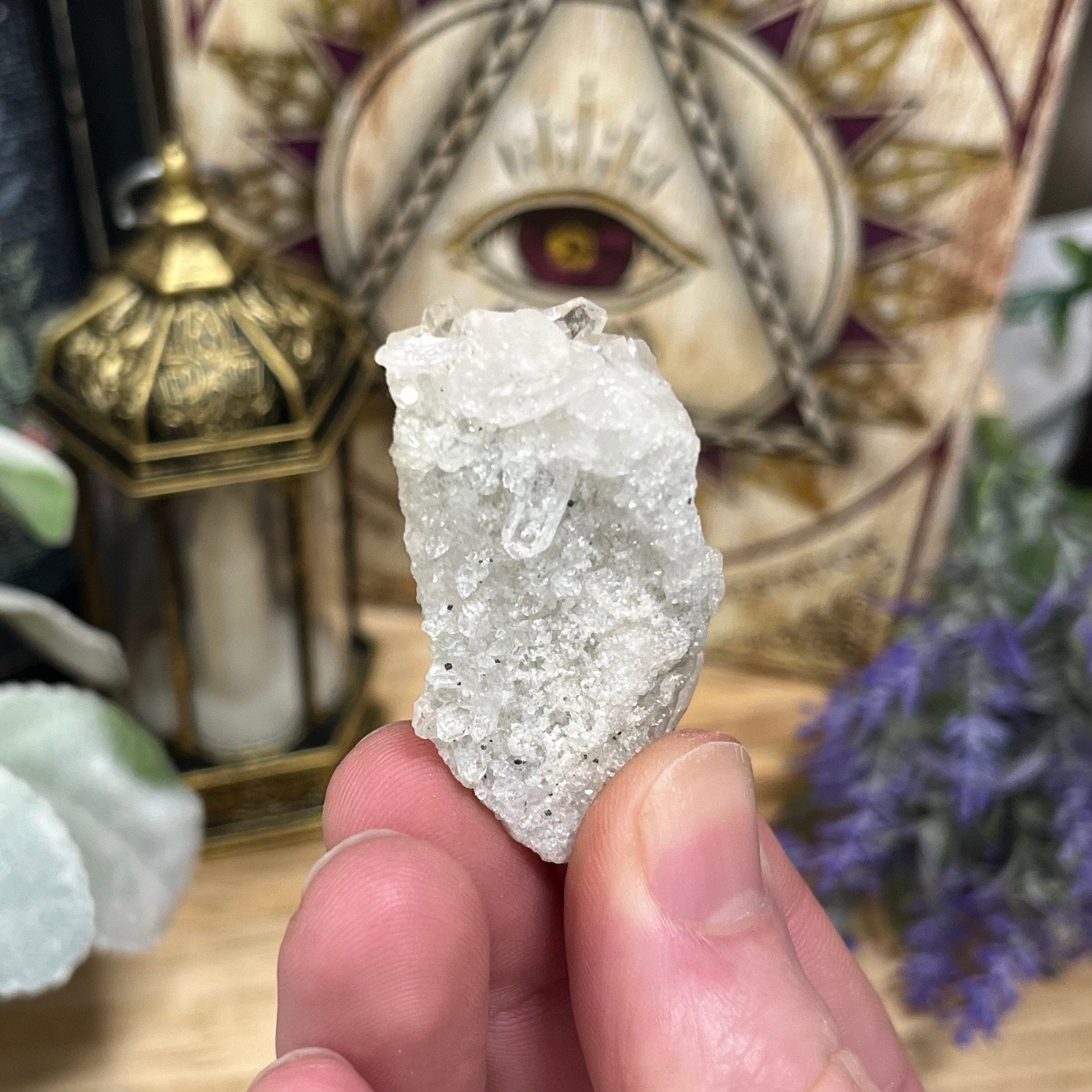 Icy Himalayan Quartz Cluster