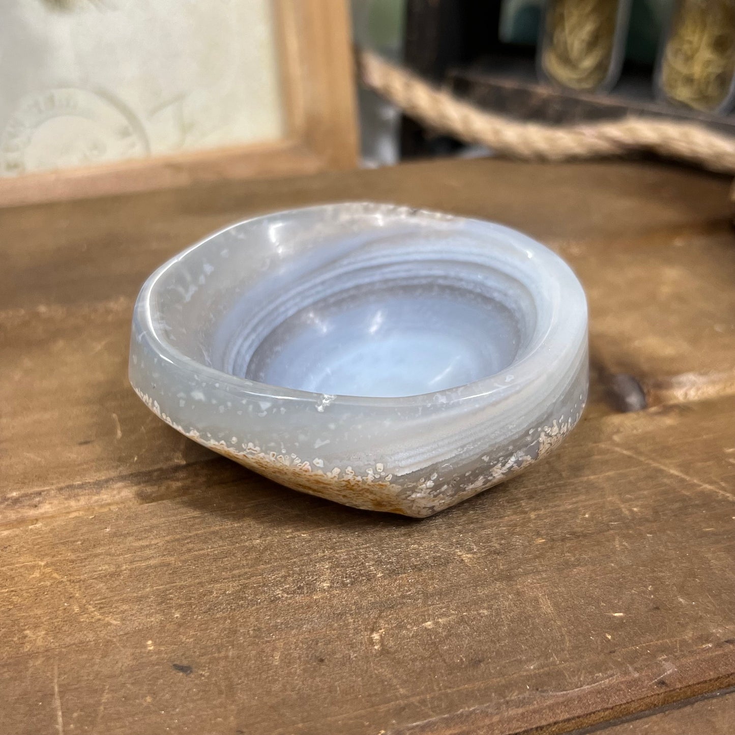 Agate Bowl | Crystal Bowl | Banded Agate