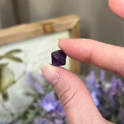 Purple Fluorite Octahedron